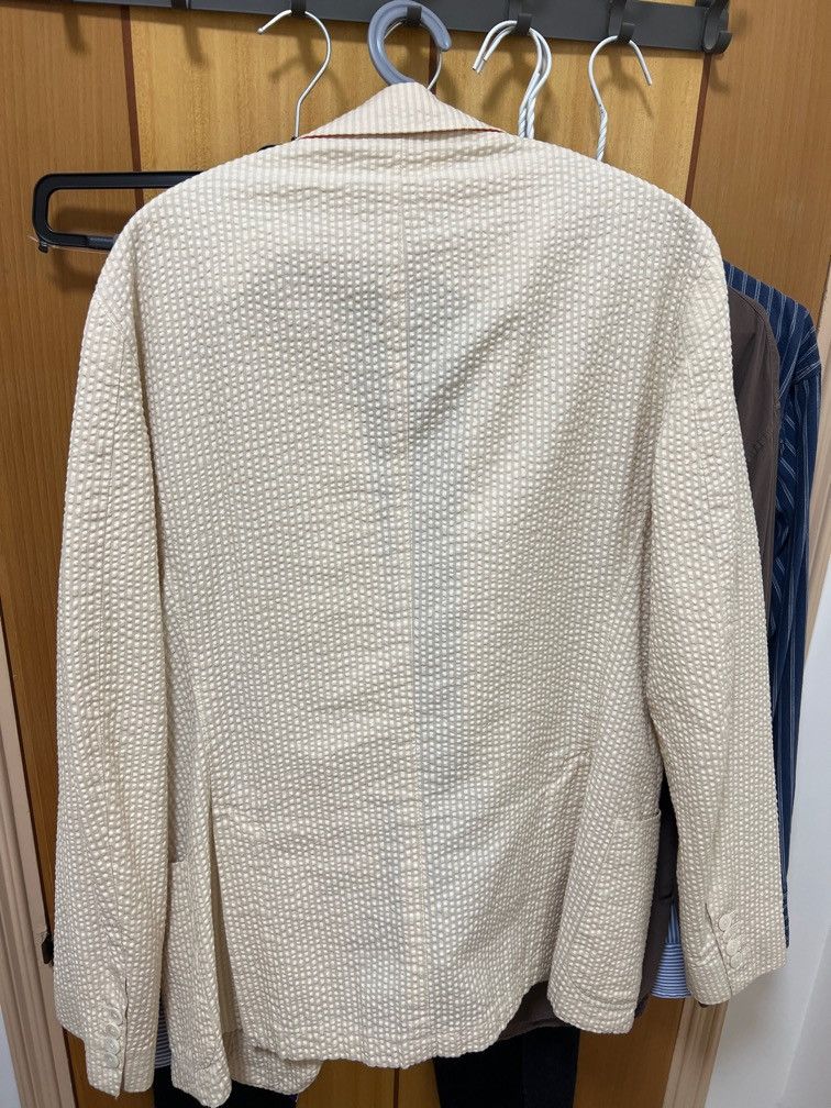 Gant Gant seersucker blazer size 50 $575 Size 40R - 3 Thumbnail