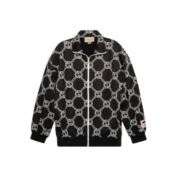 Gucci Gucci SS22 Vintage Pattern Zip Jacket for Women-2507 Size S / US 4 / IT 40 - 7 Thumbnail