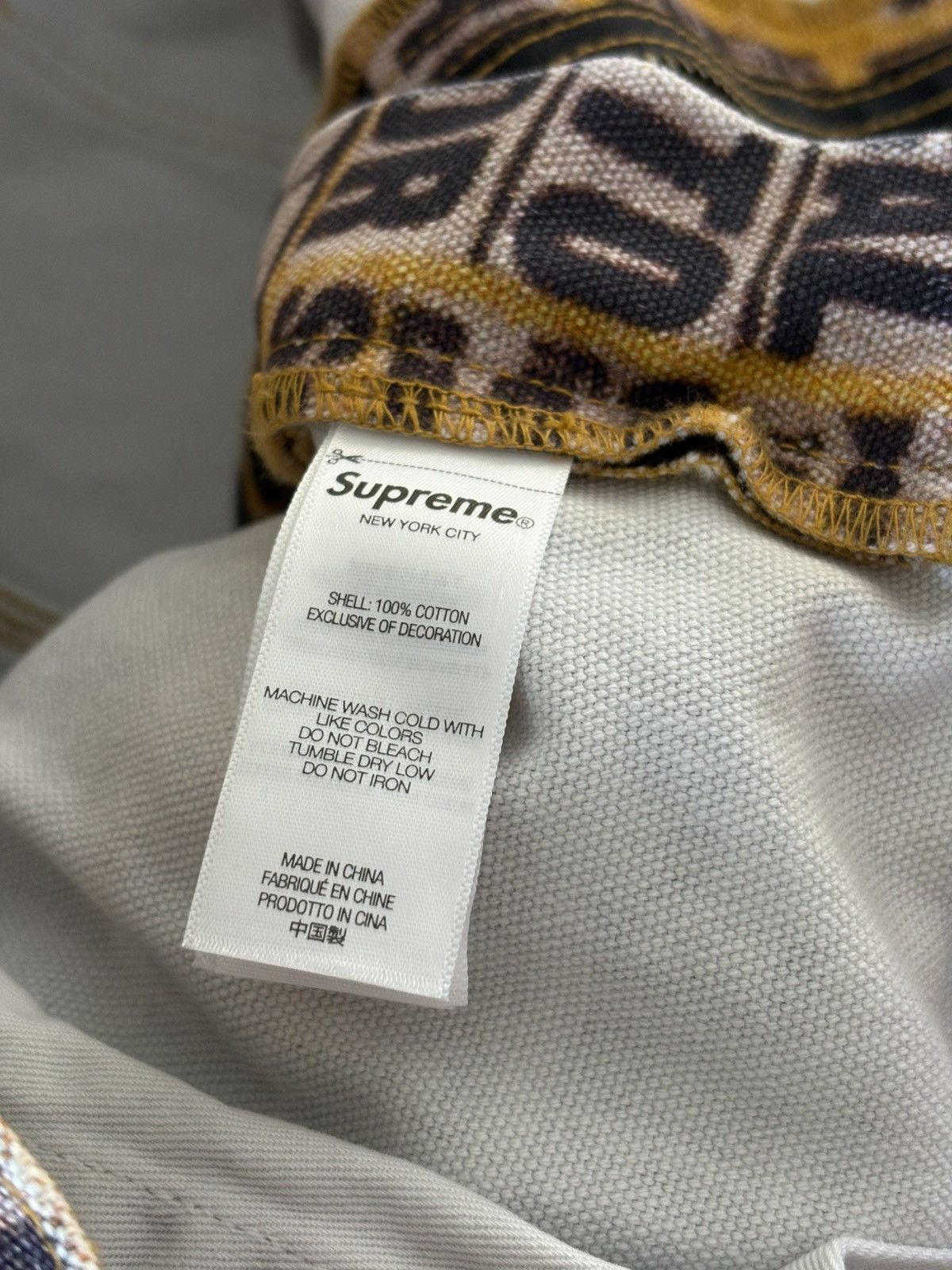 Supreme Supreme/Dash Snow Double Knee Painter Pants Denim Size US 38 / EU 54 - 8 Thumbnail