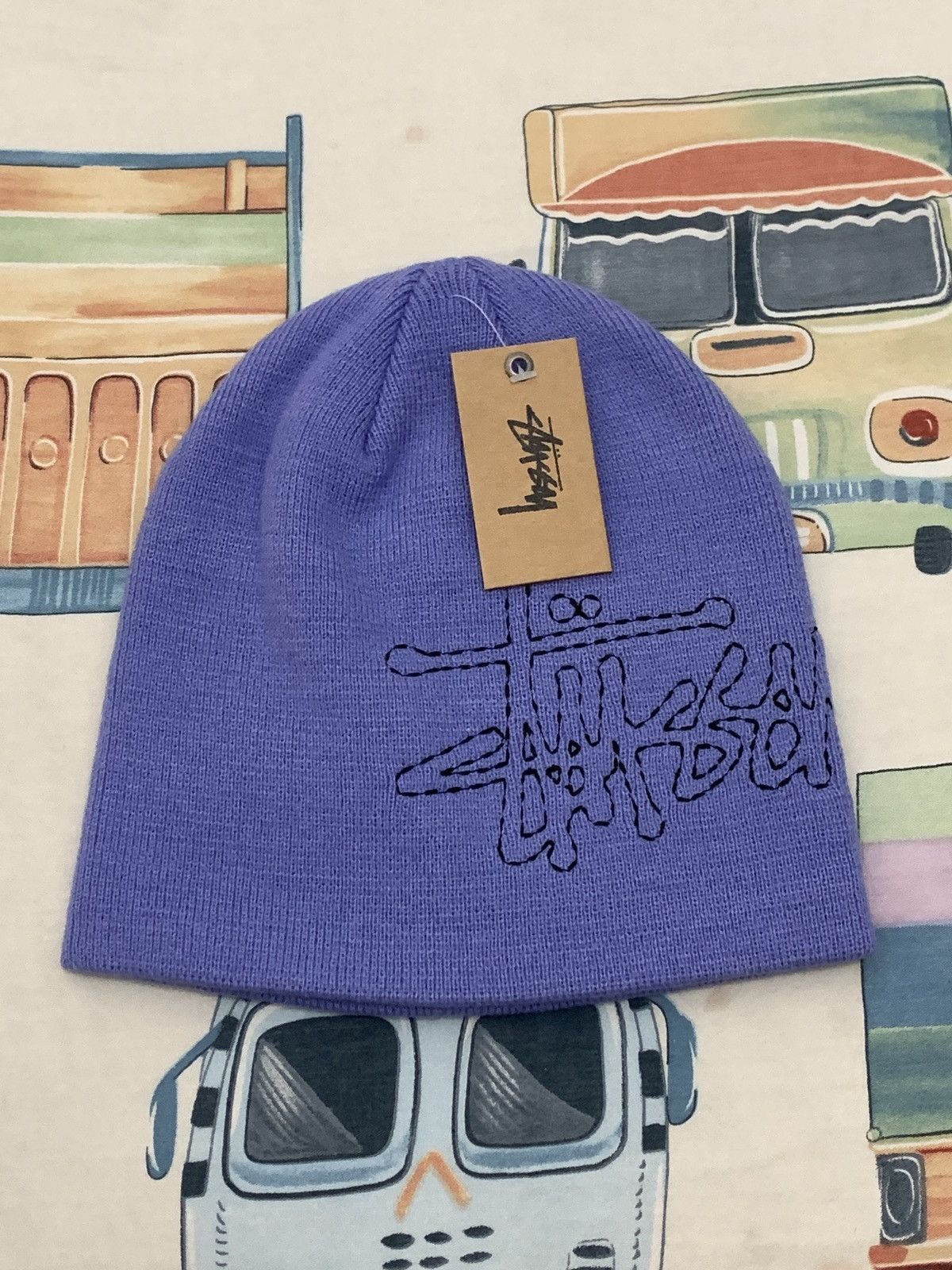 Stussy Stussy Basic logo beanie Size ONE SIZE - 1 Thumbnail
