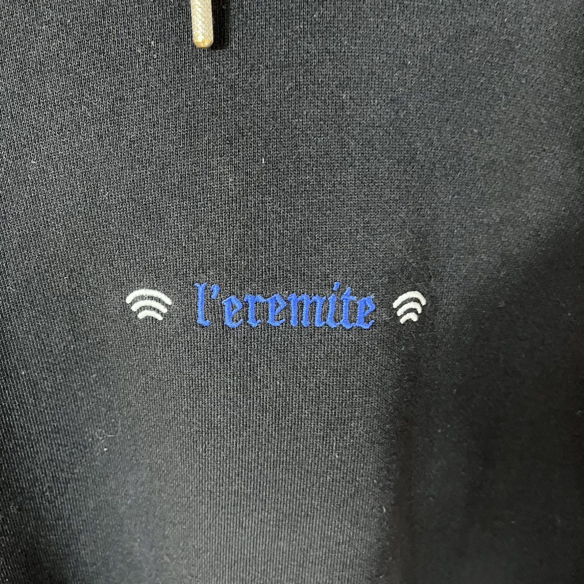 Diesel Diesel l’eremite Big Print Oversized Black Hoodie Y2K Size US L / EU 52-54 / 3 - 2 Thumbnail