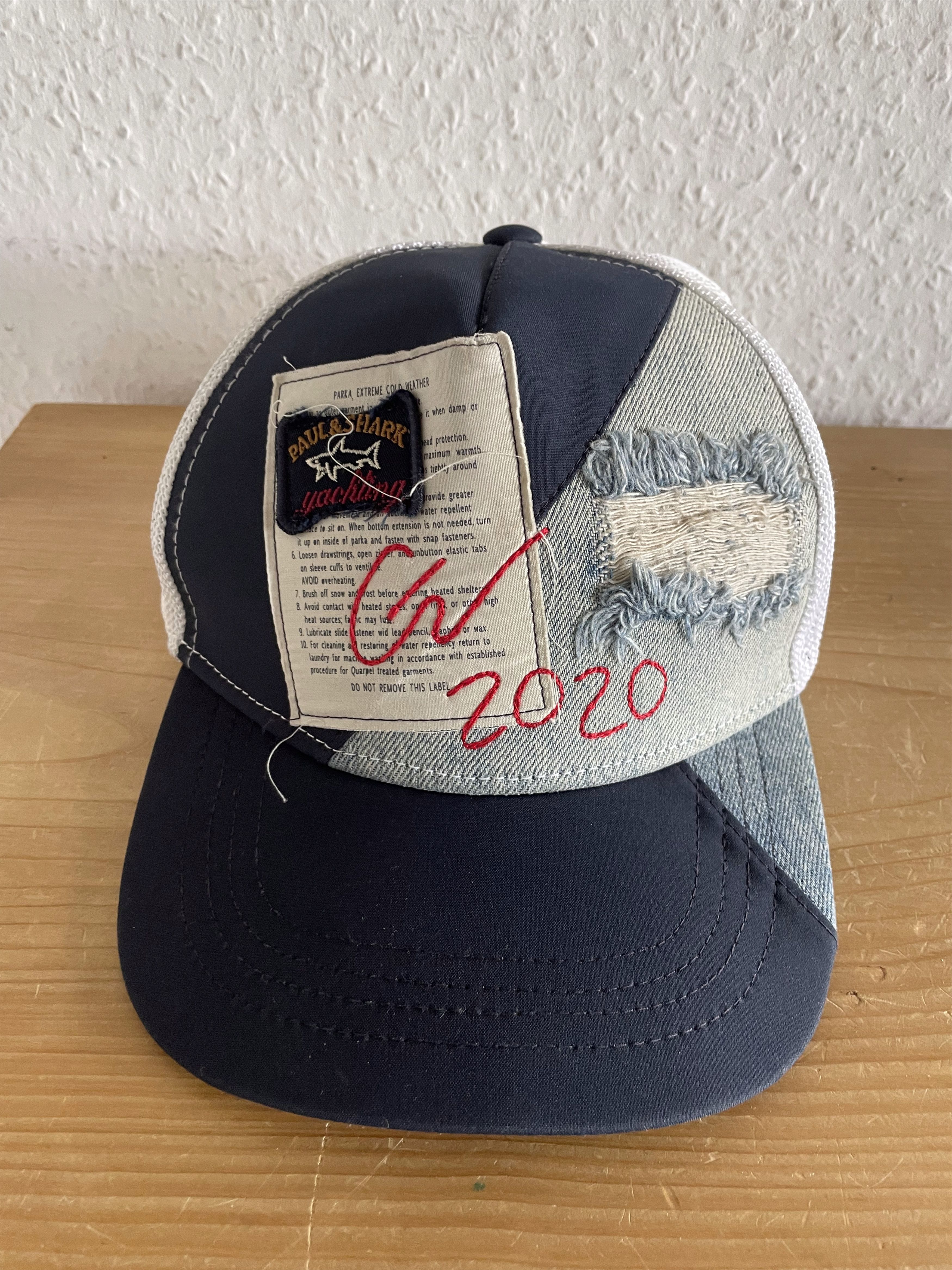 Greg Lauren × Paul & Shark Patchwork Cap Size ONE SIZE - 3 Thumbnail