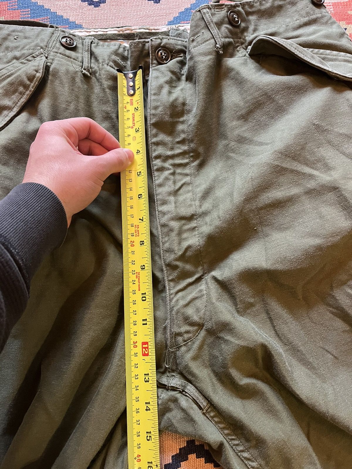 Japanese Brand Vintage bondage army cargo pants M-1951 RARE BAGGY Size US 37 - 13 Thumbnail