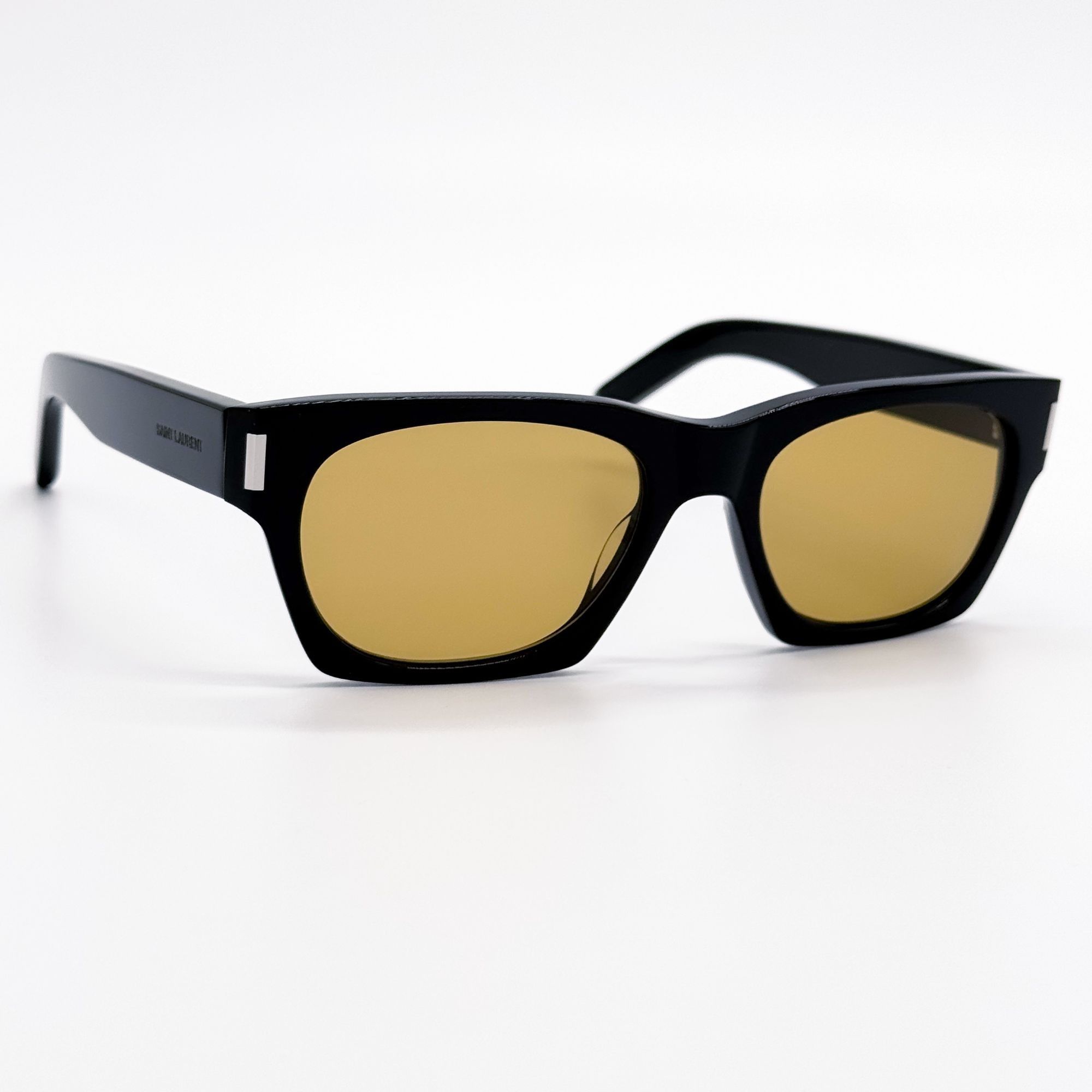 Saint Laurent Paris NEW SAINT LAURENT SUNGLASSES SL402 010 UNISEX BLACK/YELLOW E Size ONE SIZE - 6 Thumbnail