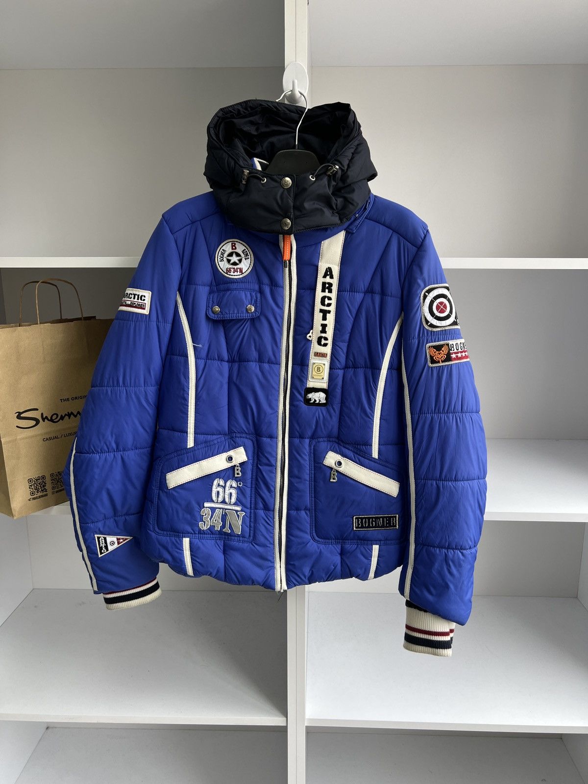 Bogner × Vintage Vintage Bogner Arctic Earth Explorer Women Ski Jacket Size XL / US 12-14 / IT 48-50 - 3 Thumbnail