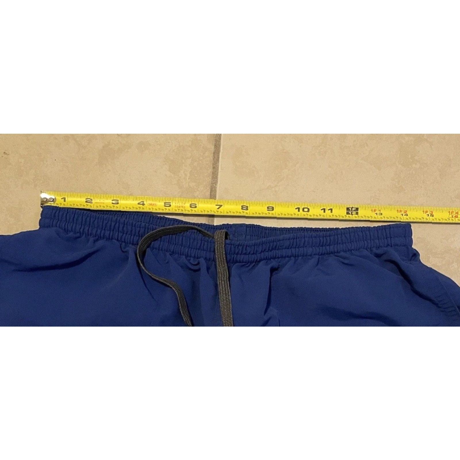Patagonia VINTAGE Patagonia Baggies Board Shorts M Blue Striped Drawstring Lined Surf Beach Hiking 90s Mens Swim Trunks Size US 31 - 6 Thumbnail
