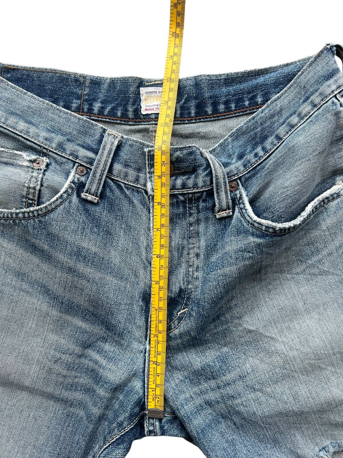 Edwin Vintage Edwin Distressed Denim Jeans 32x31.5 Size US 32 / EU 48 - 12 Thumbnail