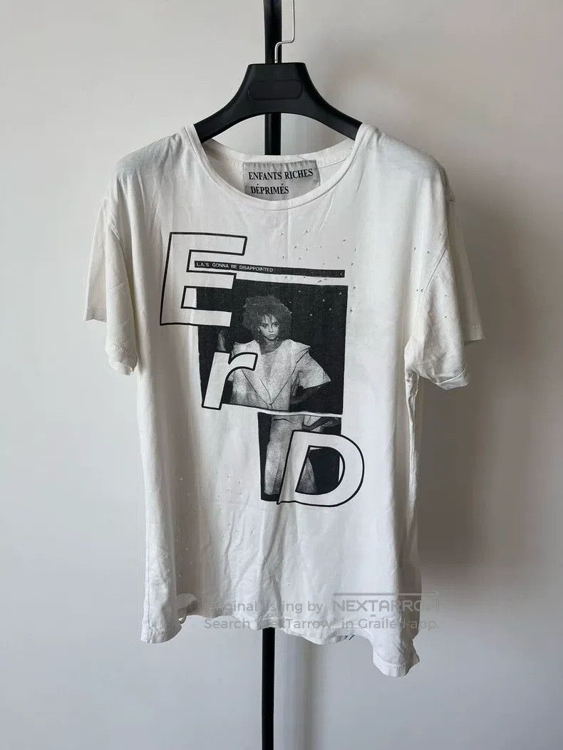 Enfants Riches Deprimes Enfants Riches Deprimes White Portrait Distressed Short Sl Size US M / EU 48-50 / 2 - 1 Thumbnail