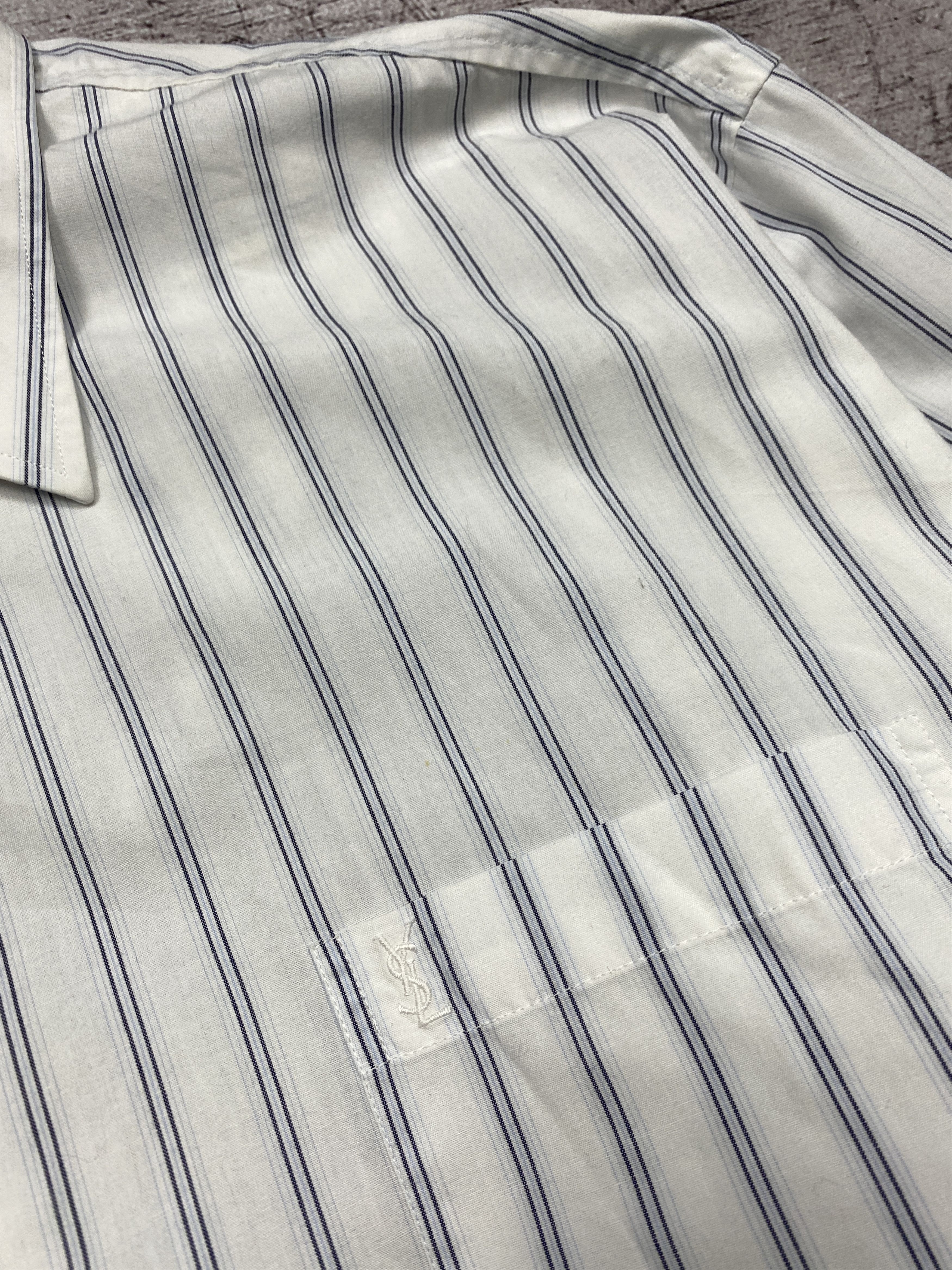 Yves Saint Laurent Yves Saint Laurent YSL Vintage Mens Long Sleeve Shirt Size US XXL / EU 58 / 5 - 3 Thumbnail
