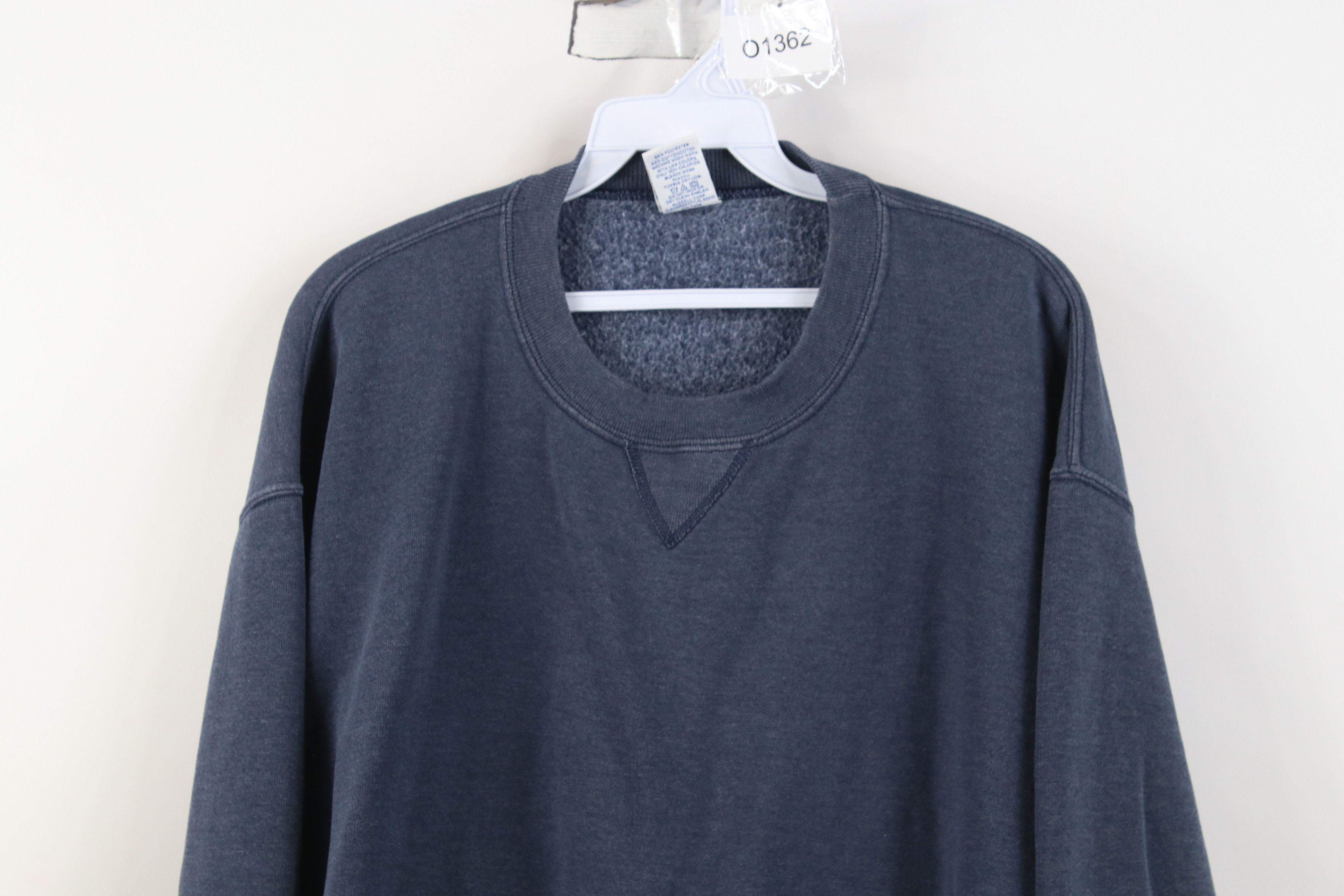 Russell Athletic Vintage 90s Y2K Russell Athletic Crewneck Sweatshirt Blue Size US L / EU 52-54 / 3 - 2 Thumbnail
