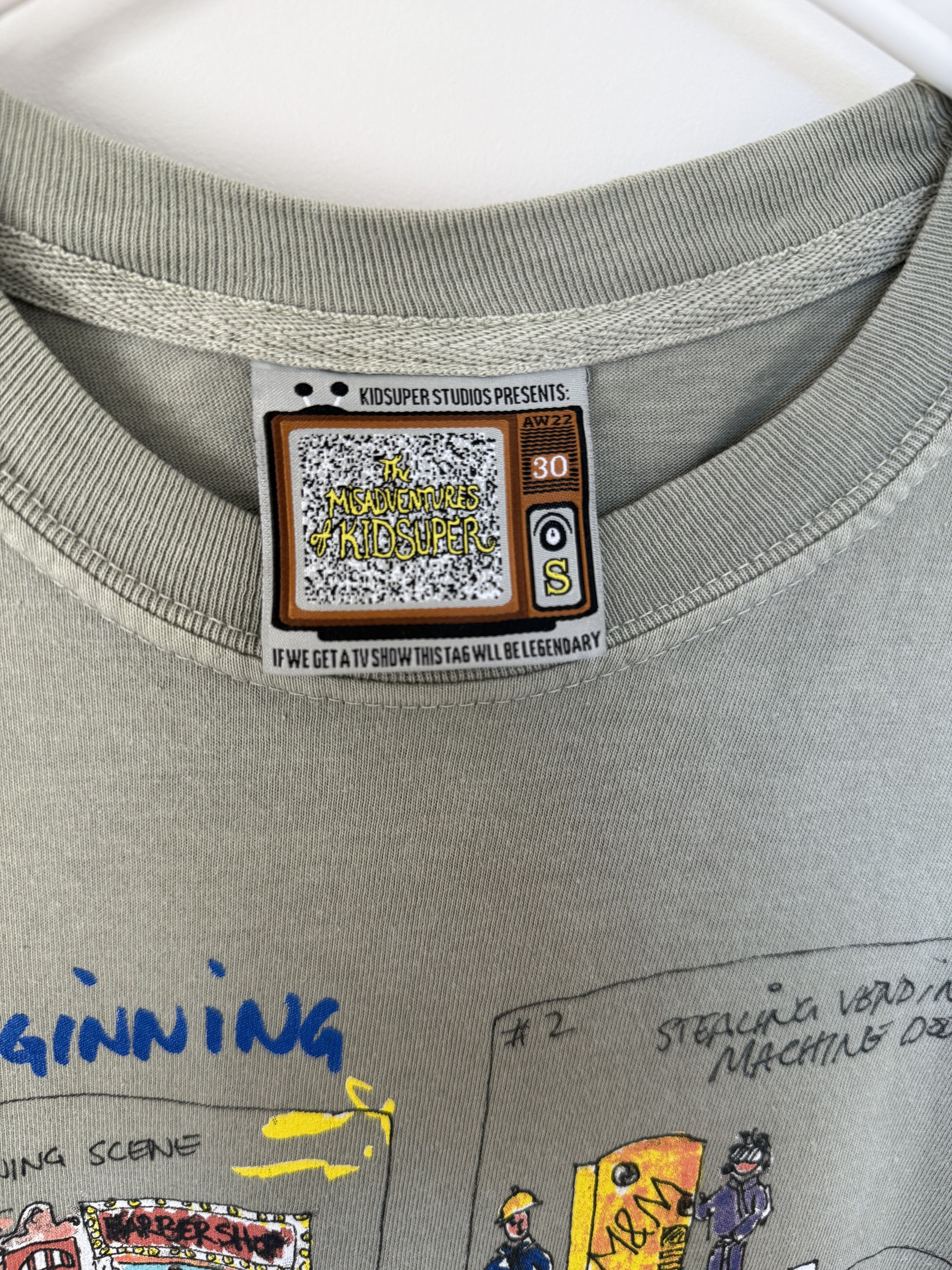 KidSuper “The Beginning” Storyboard Tee Size US S / EU 44-46 / 1 - 4 Thumbnail