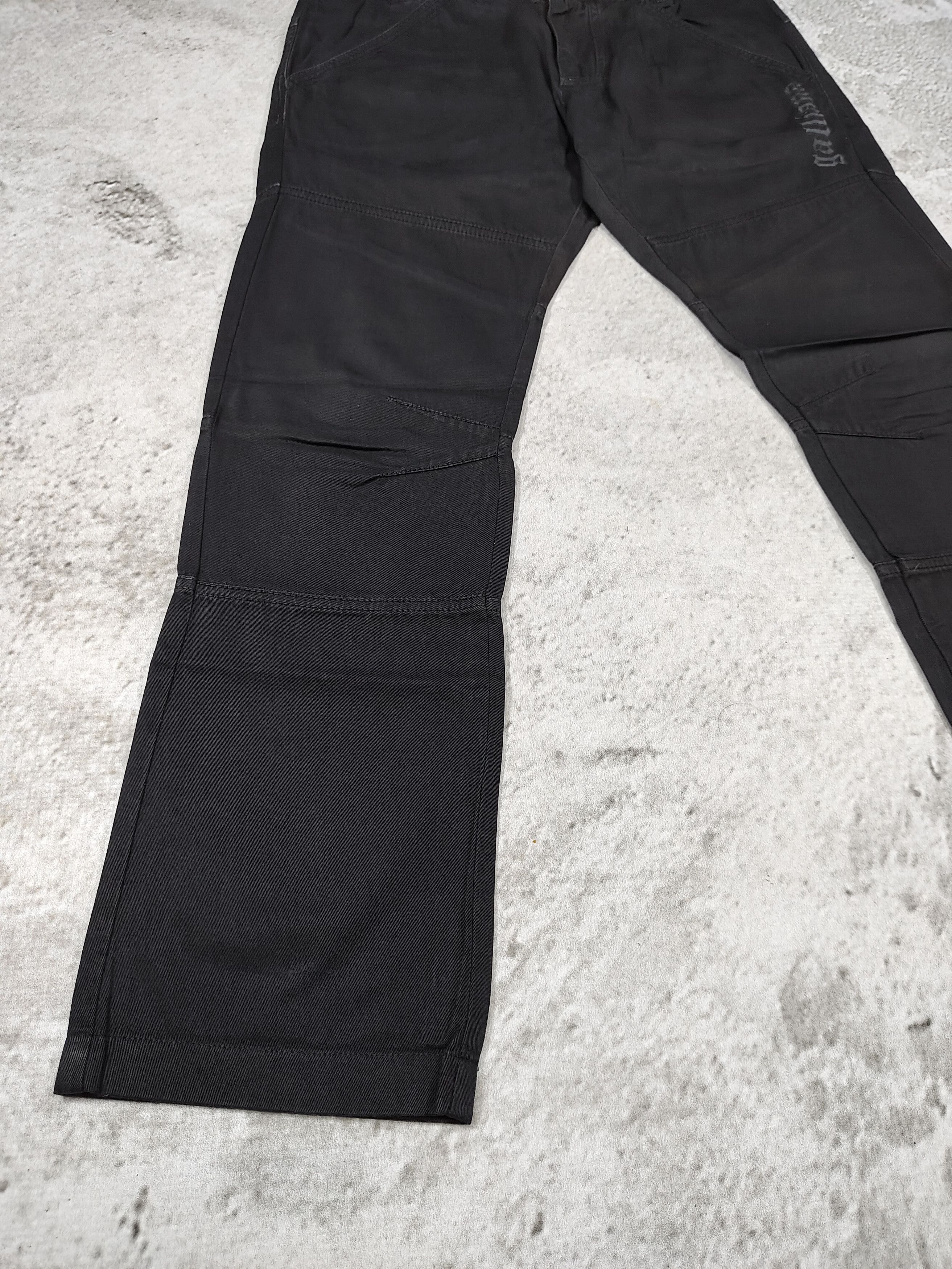 John Galliano 2010s John Galliano- Glam Rock Gothic Military Slim Trousers Size US 30 / EU 46 - 3 Thumbnail