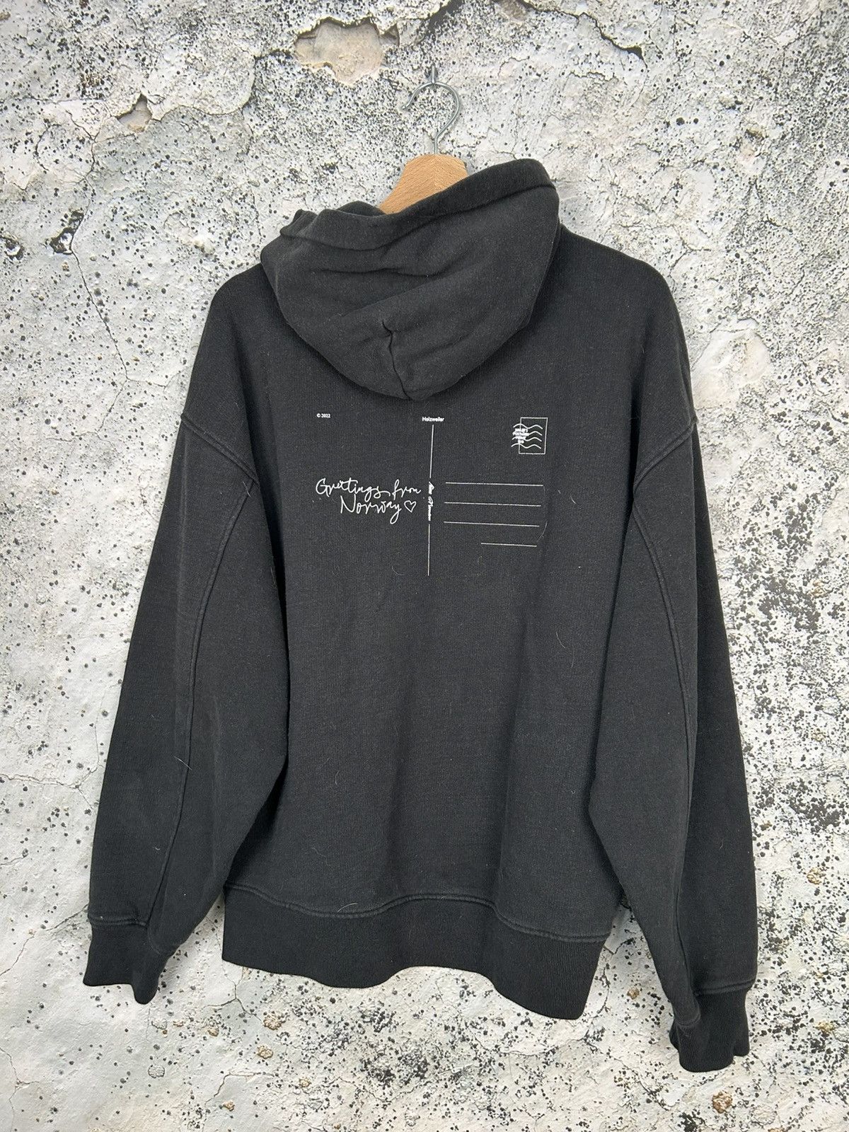 Holzweiler Vintage Tromso Baggy Boxy Hoodie Avant Garde Grunge Skate Size US XS / EU 42 / 0 - 4 Thumbnail