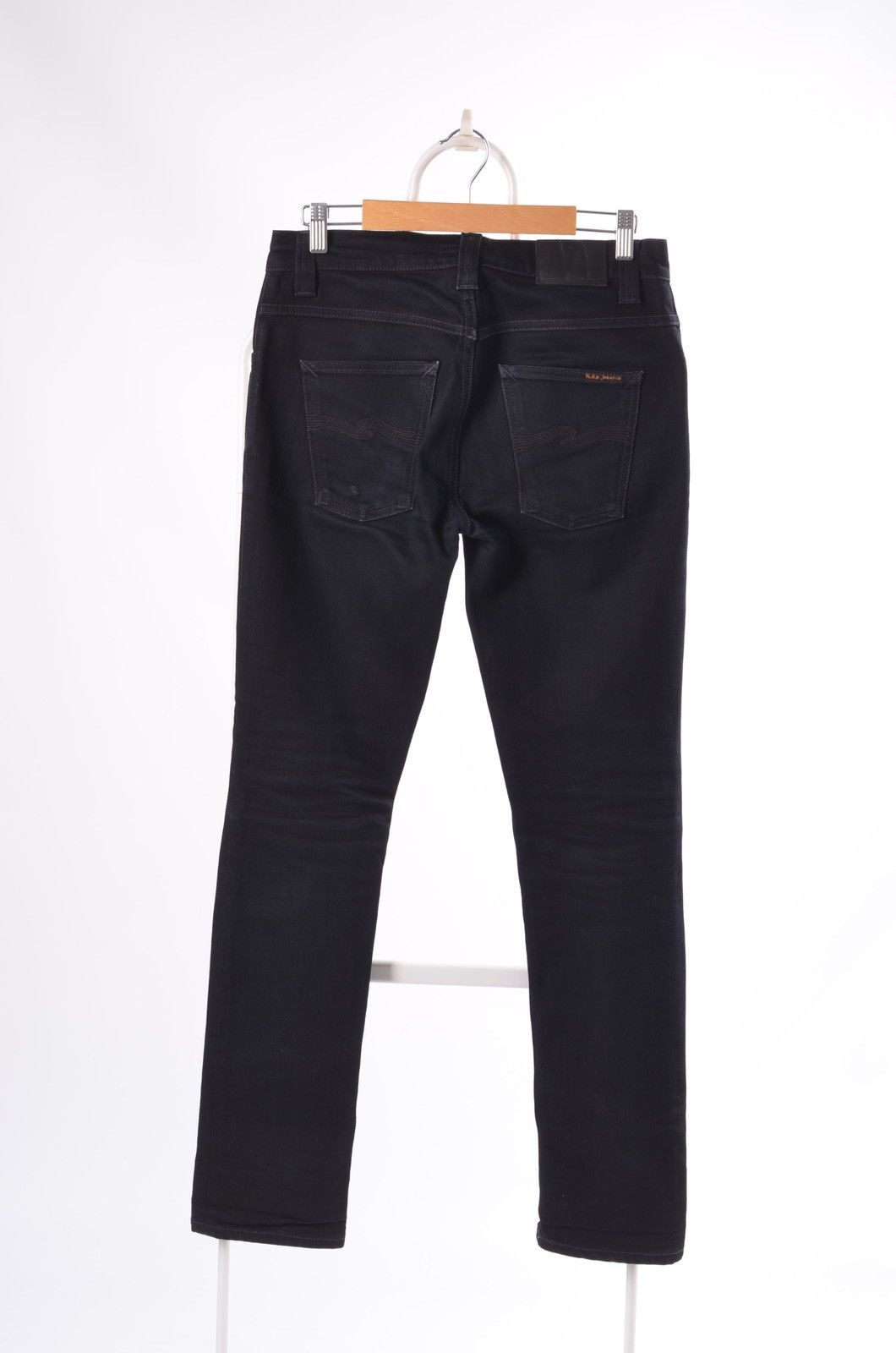 Nudie Jeans Nudie Jeans Denim Grim Tim Black Ring Jeans In Size 30 Size US 30 / EU 46 - 2 Thumbnail