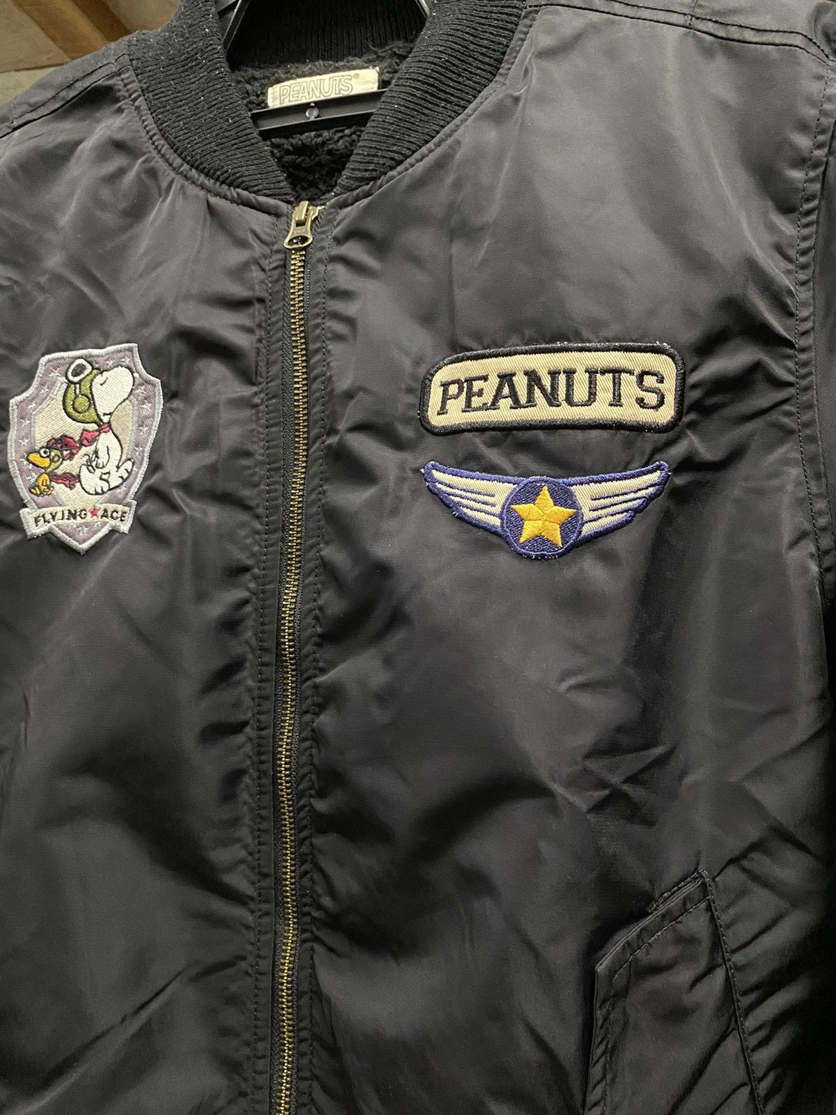Japanese Brand × Peanuts PEANUT X AIRBORNE JACKET Size US M / EU 48-50 / 2 - 5 Thumbnail