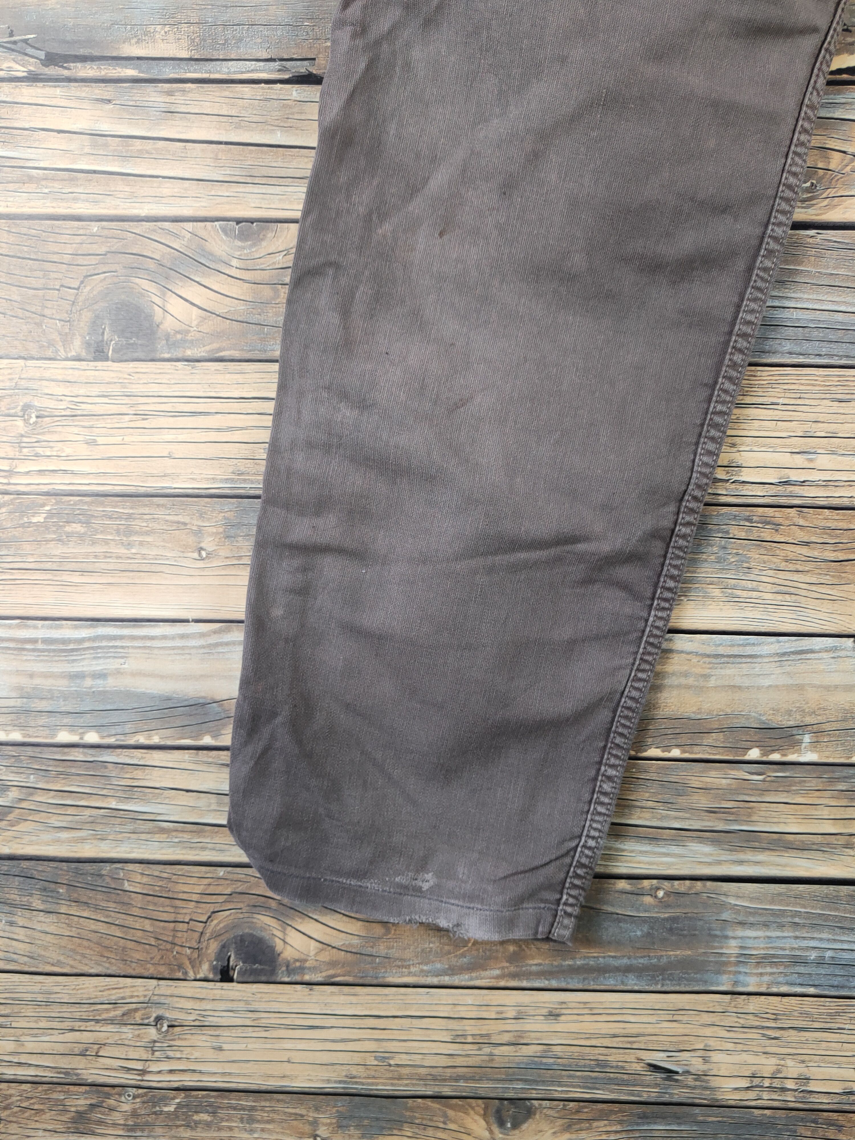 Johnbull DL John Bull Brown Faded Multipocket Cargo Pants #1955 Size US 31 - 9 Thumbnail