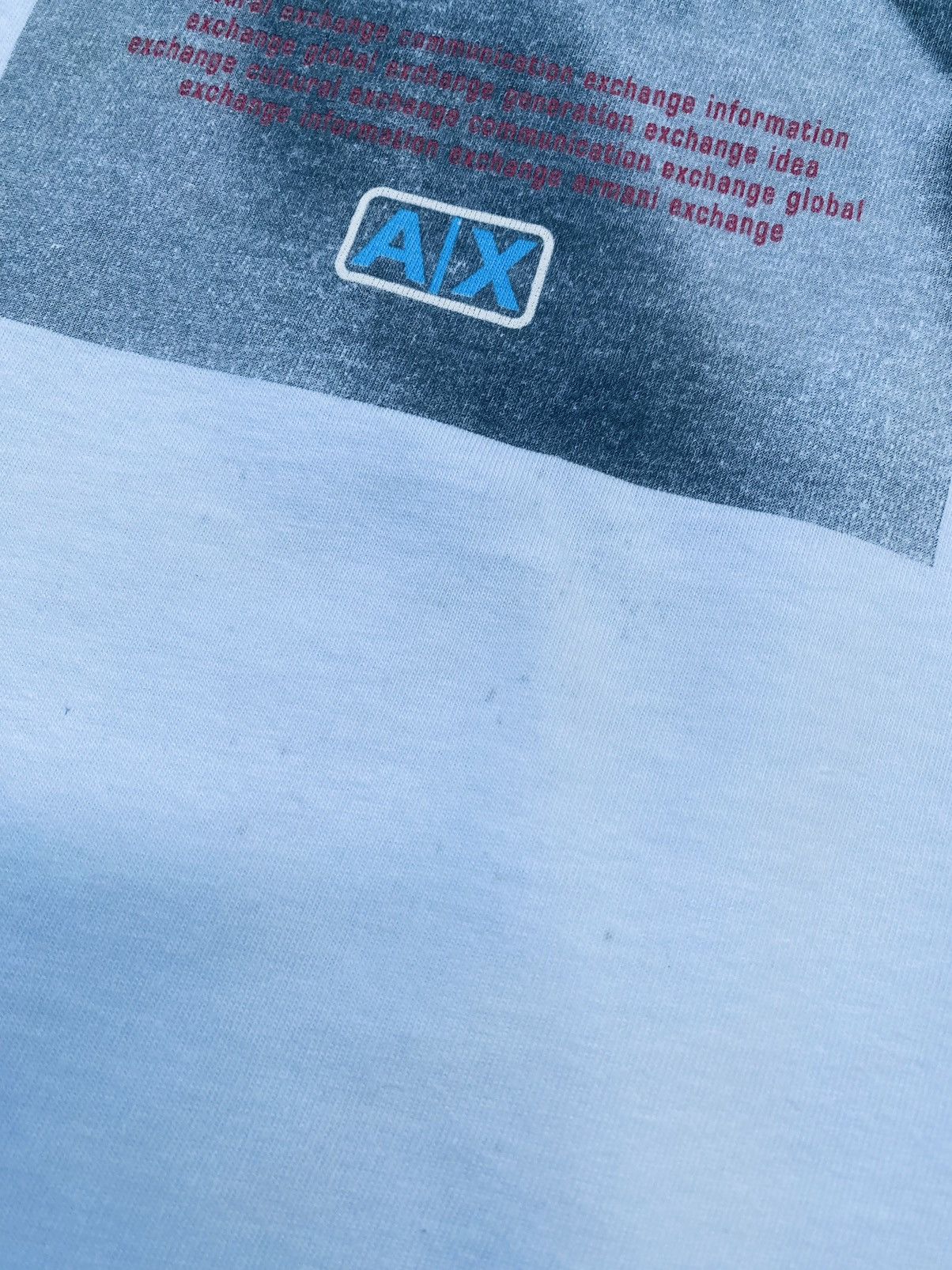 Armani Exchange Vintage 90s Armani Exchange Photo Tees Size US XL / EU 56 / 4 - 9 Thumbnail