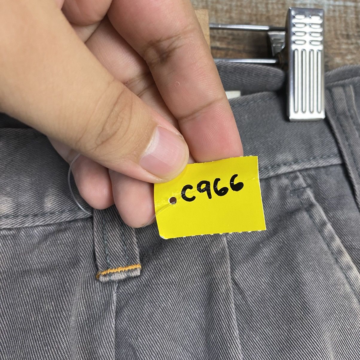 Japanese Brand DL Xebec Brown Cargo Multipocket Pants #C966 Size US 31 - 13 Thumbnail