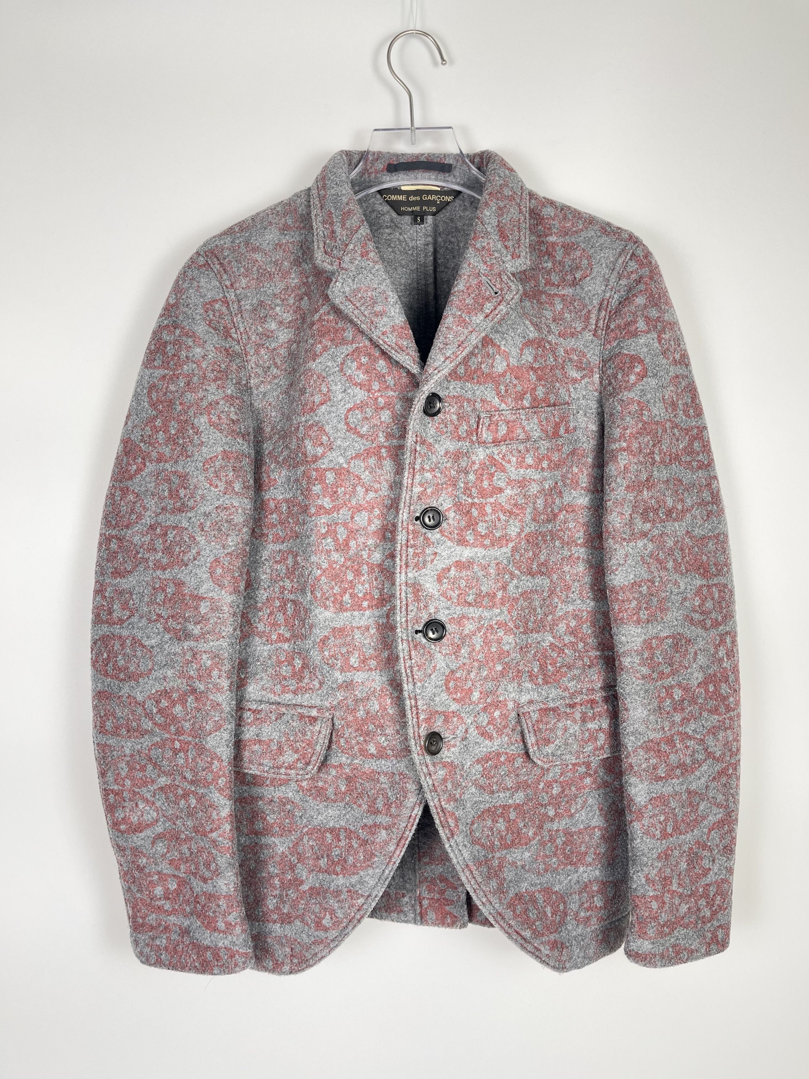 Comme des Garcons × Comme des Garcons Homme Plus Comme Des Garcons Homme Plus A/W07 All-over Print Blazer Size US S / EU 44-46 / 1 - 1 Thumbnail