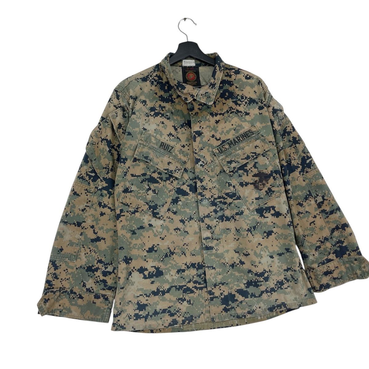 American Apparel US Navy Camouflage Jacket Size US M / EU 48-50 / 2 - 3 Thumbnail