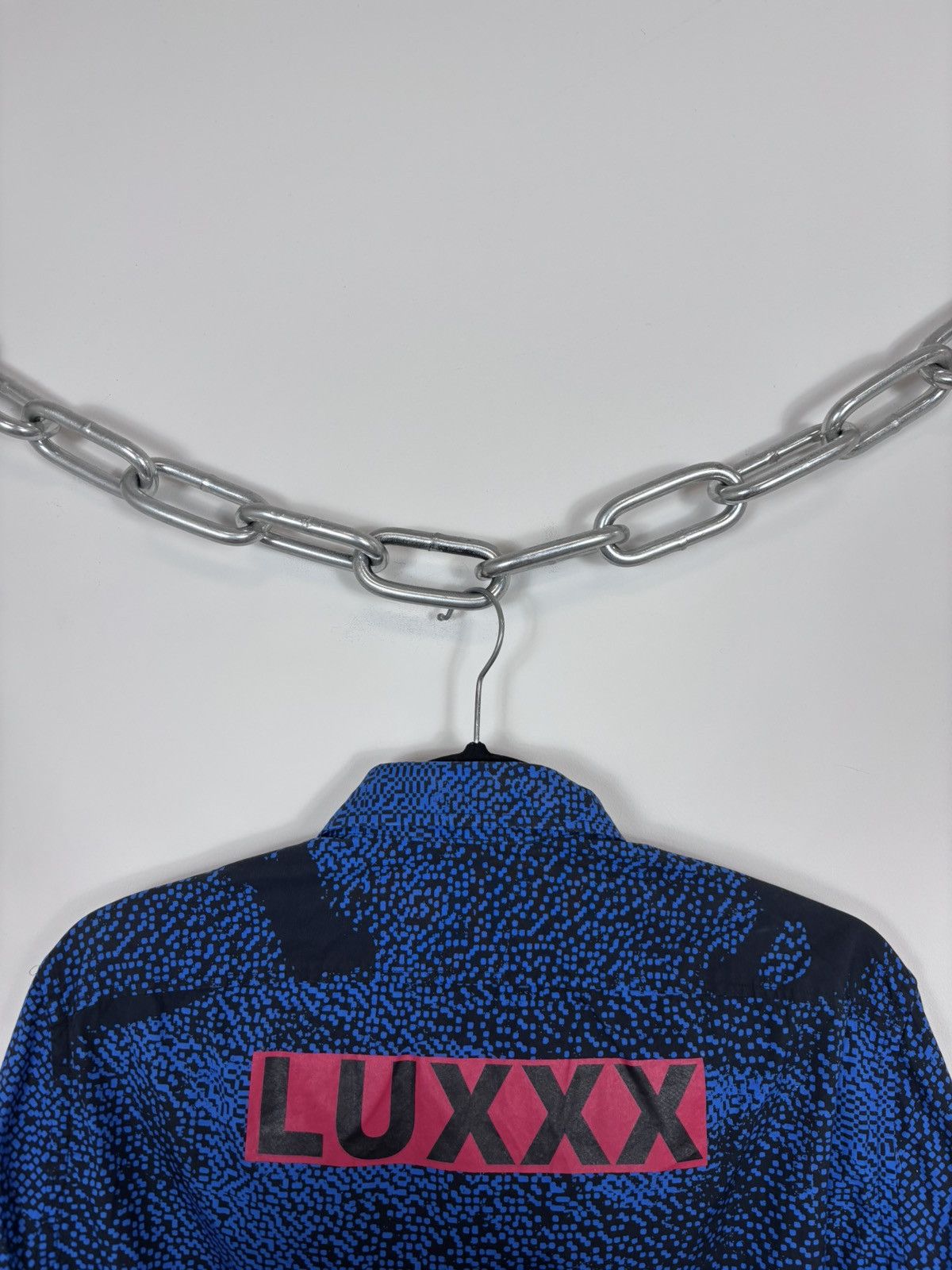 Diesel Diesel Luxx NWT Men’s Blue/Black AOP Long Sleeve Shirt Size US M / EU 48-50 / 2 - 16 Thumbnail