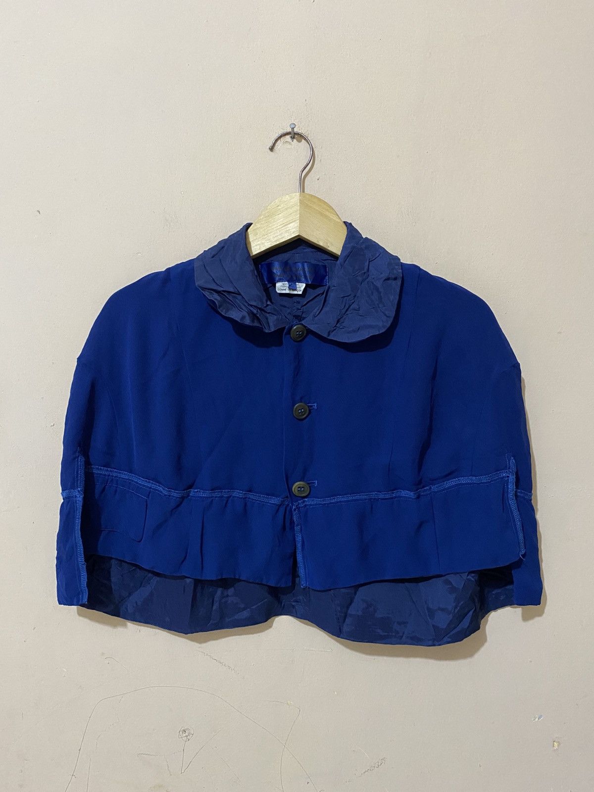 Comme des Garcons Rare Comme Des Garcons Capelet Cropped Blouse Size S / US 4 / IT 40 - 1 Thumbnail