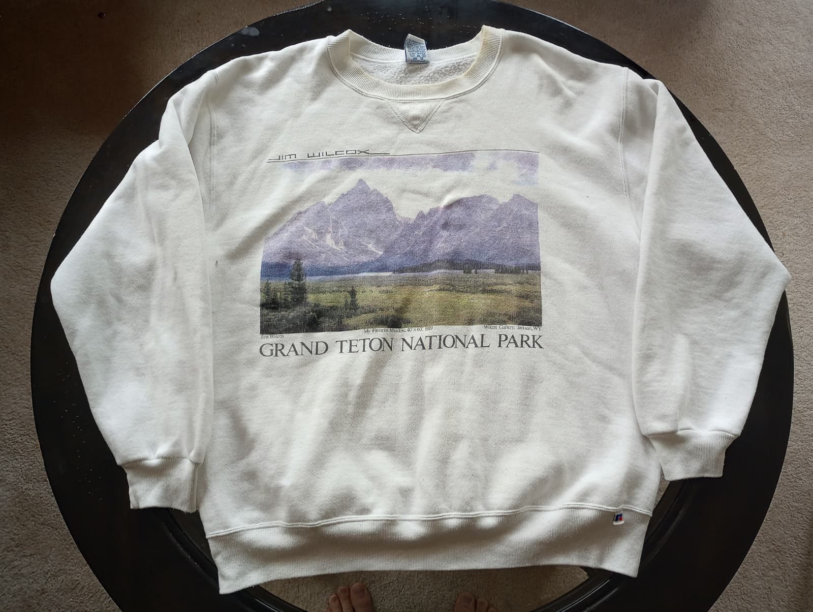 Other Vintage Grand Tetons Sweatshirt Size US L / EU 52-54 / 3 - 1 Thumbnail