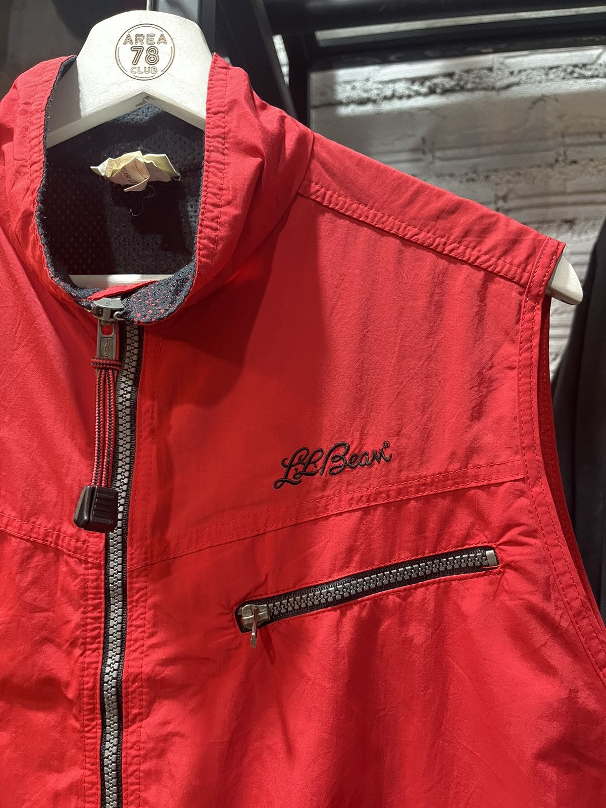 L.L. Bean LL Bean Cycling Bike Vest Reflective 90s (Made in USA) Size US M / EU 48-50 / 2 - 3 Thumbnail