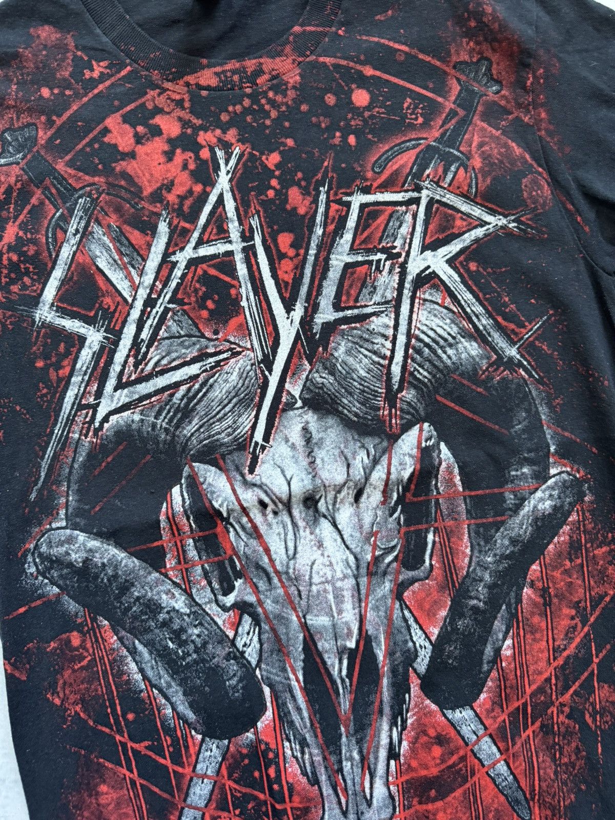 Slayer Slayer big logo tee full print Size US S / EU 44-46 / 1 - 4 Thumbnail