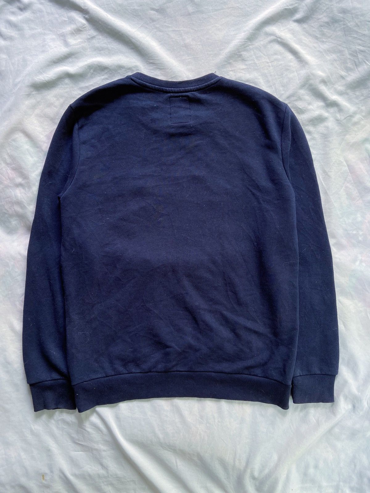 Japanese Brand SELECTED INDIGO PATCHWORK SWEATSHIRT Size US L / EU 52-54 / 3 - 12 Thumbnail