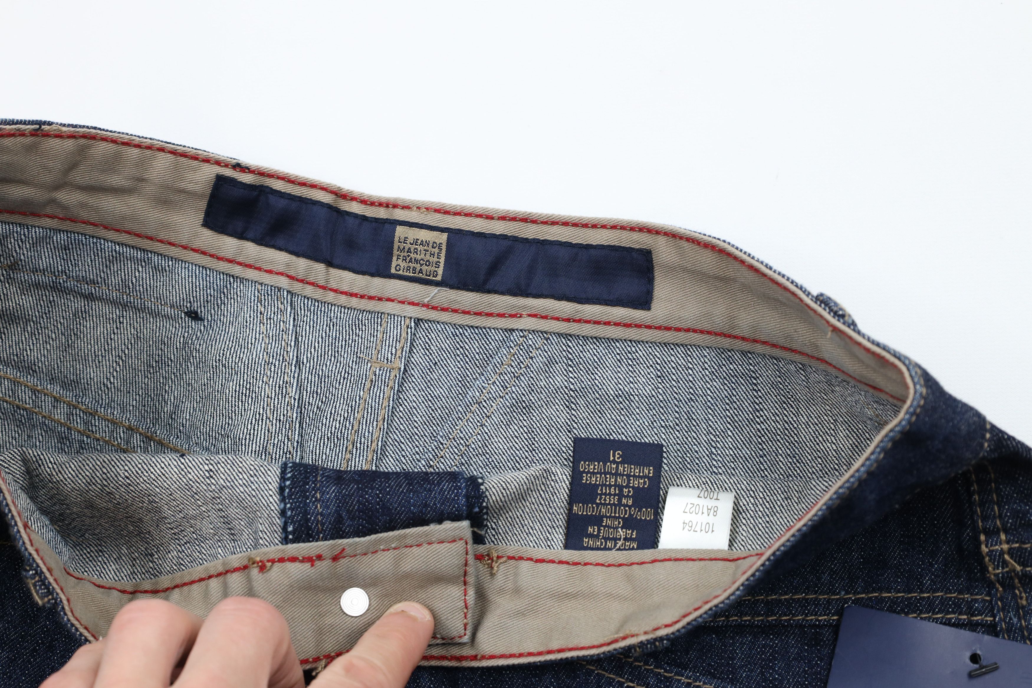 Marithe + Francois Girbaud × Vintage Deadstock Vintage Marithe Francois Girbaud Denim Jean Shorts Size US 31 - 6 Thumbnail