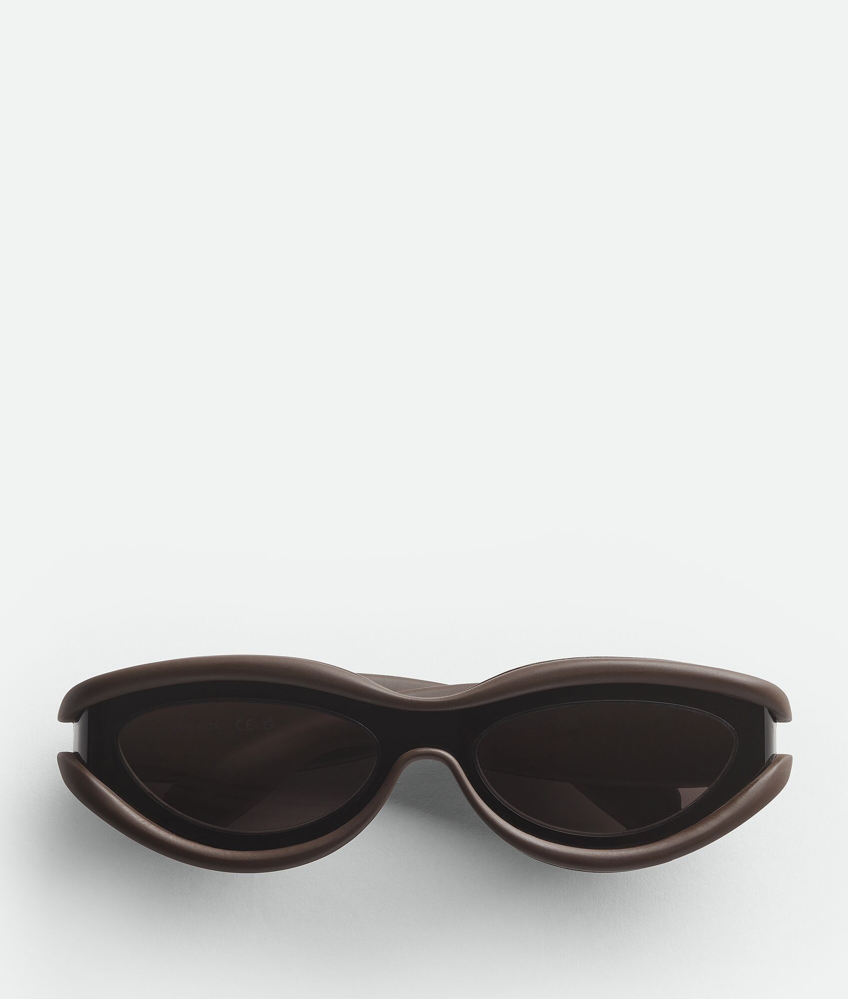 Bottega Veneta o1n1vont0525 Size: OS / Unisex Hem Sunglasses in Black/Brown Size ONE SIZE - 1 Thumbnail