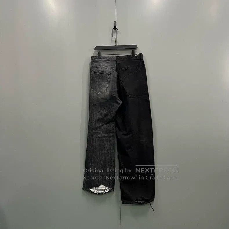 Balenciaga Balenciaga size S Asymmetrical Denim Pants Size US 27 - 2 Thumbnail