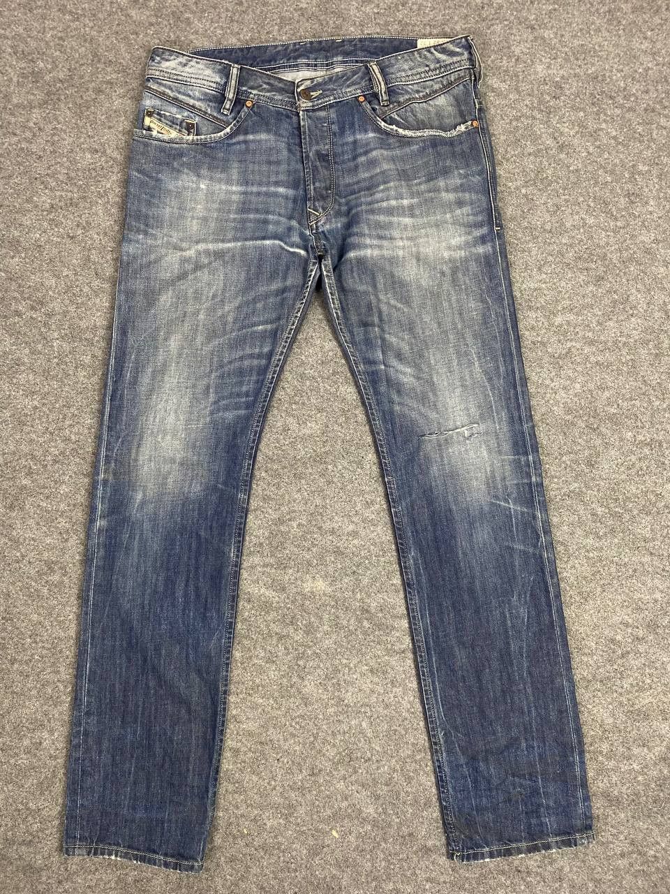 Diesel diesel regular slim tapered distressed denim nice design Size US 36 / EU 52 - 7 Thumbnail