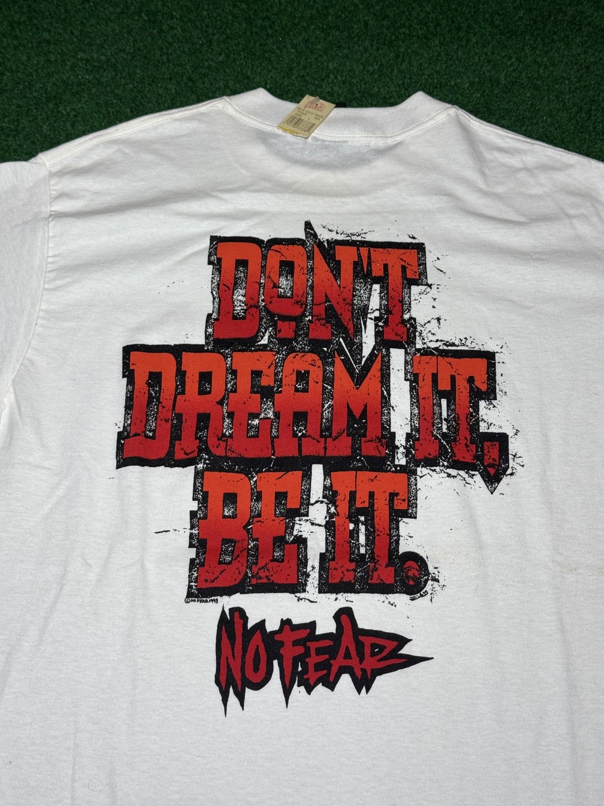 No Fear No Fear Dont Dream It Be It NWT Vintage 90s Large T Shirt Size US L / EU 52-54 / 3 - 2 Thumbnail
