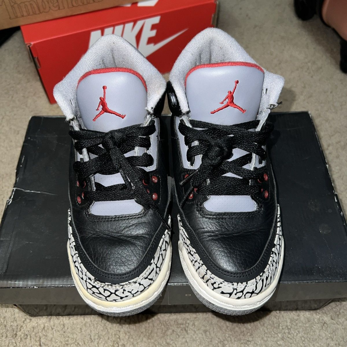 Jordan Brand Air Jordan 3 Retro GS Size US 4.5 / IT 34.5 - 4 Thumbnail