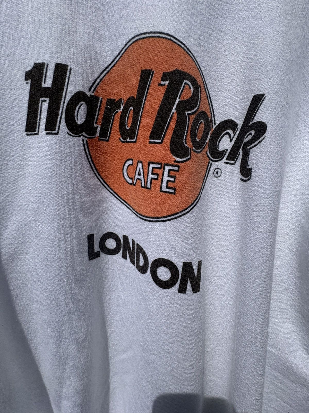 Hard Rock Cafe × Vintage Vintage 1990s Hard Rock Cafe London Crewneck Sweatshirt Size US L / EU 52-54 / 3 - 3 Thumbnail