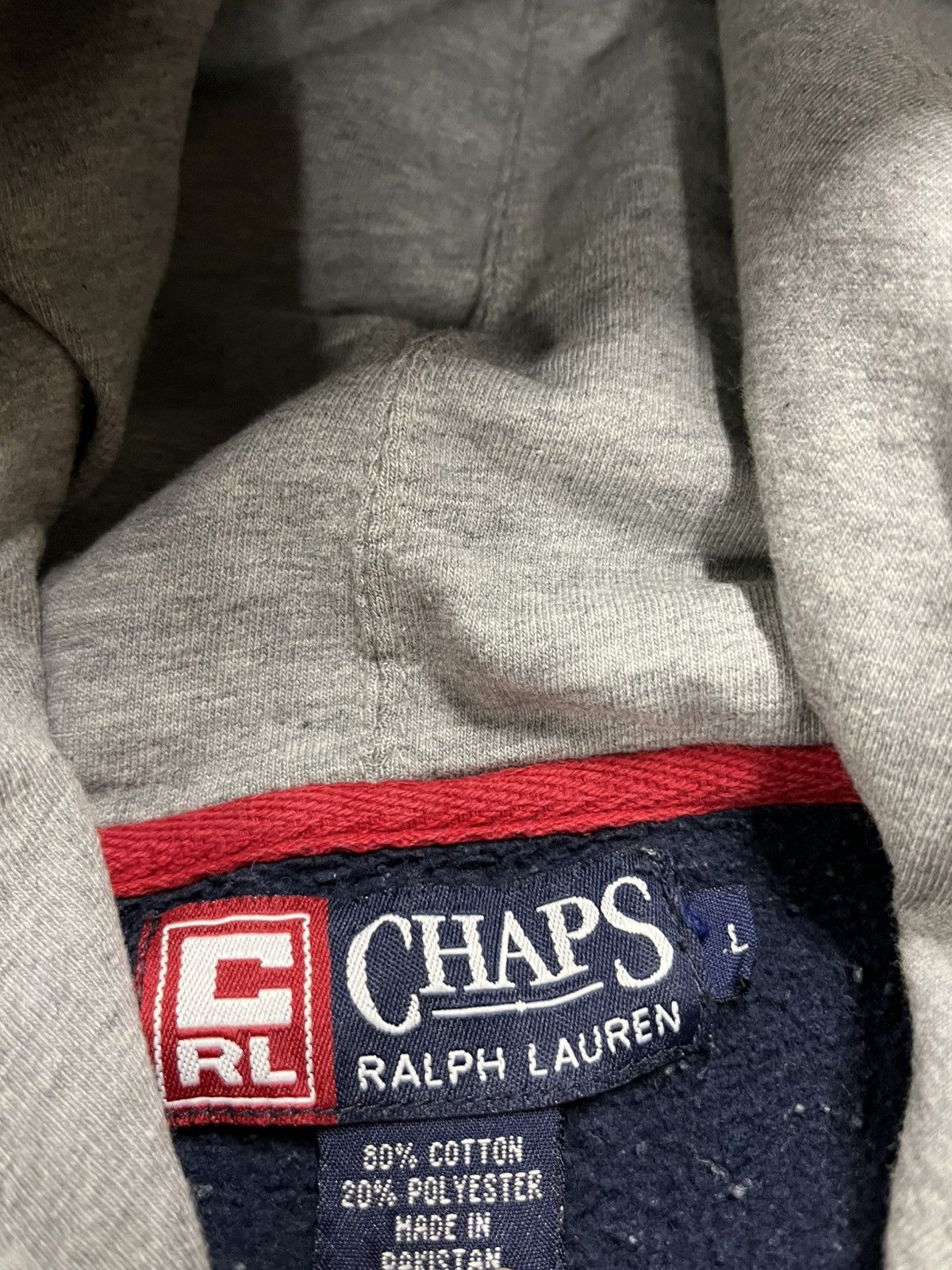 Polo Ralph Lauren × Vintage Polo Ralph Lauren vintage boxy fit hoodie streetwear preppy Size US L / EU 52-54 / 3 - 8 Thumbnail