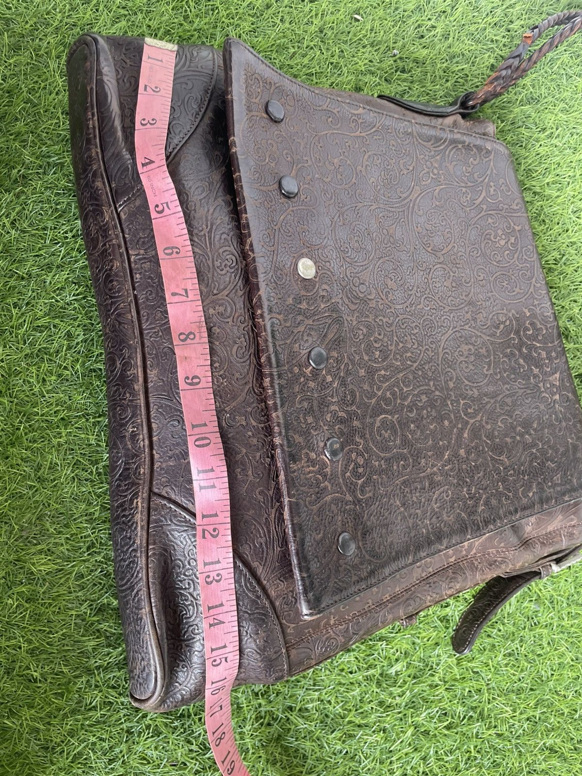 Leather Authentic HIROKO HAYASHI leather Art Shoulder bag Size ONE SIZE - 14 Thumbnail
