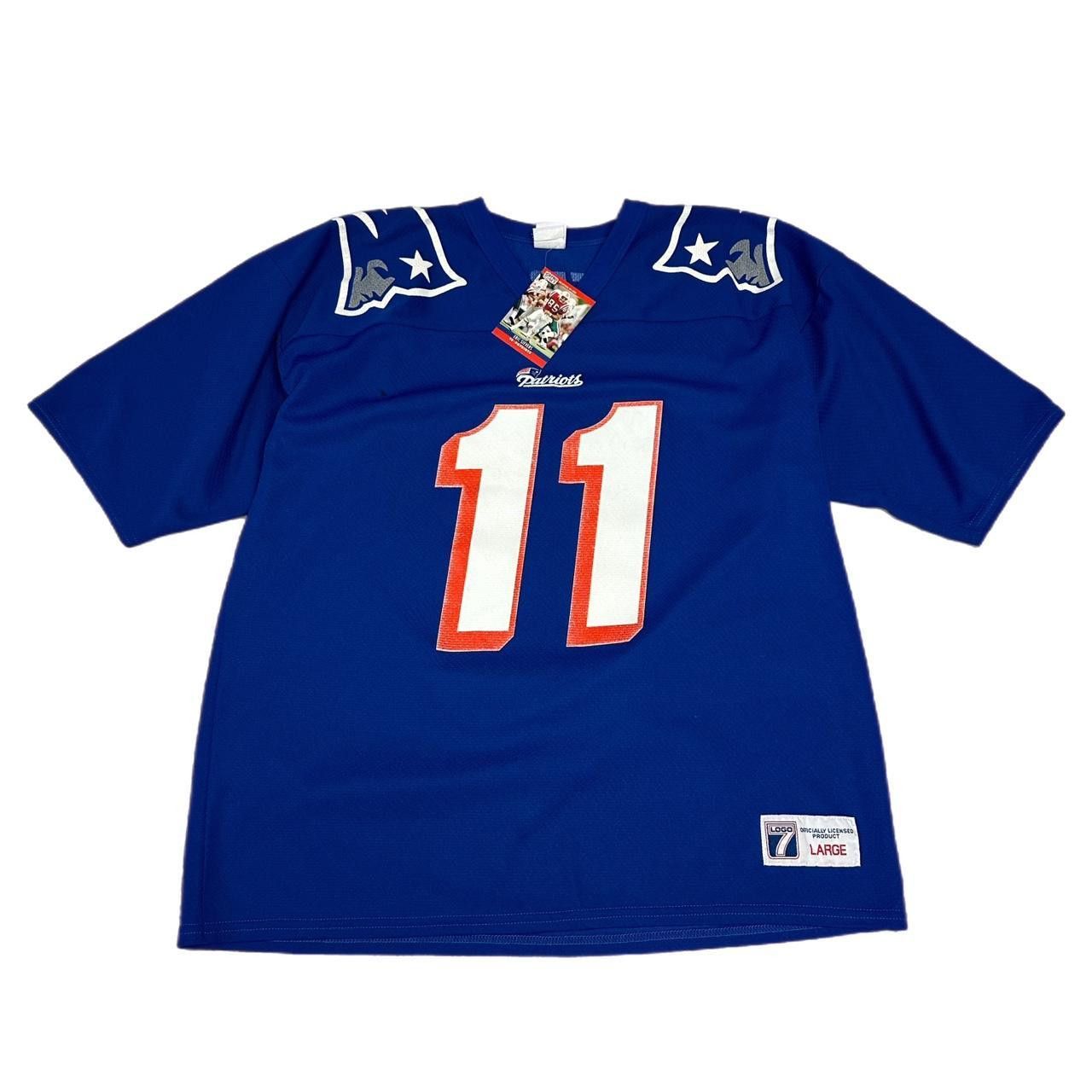 Logo 7 Vintage Logo 7 Patriots Jersey Size US L / EU 52-54 / 3 - 1 Thumbnail