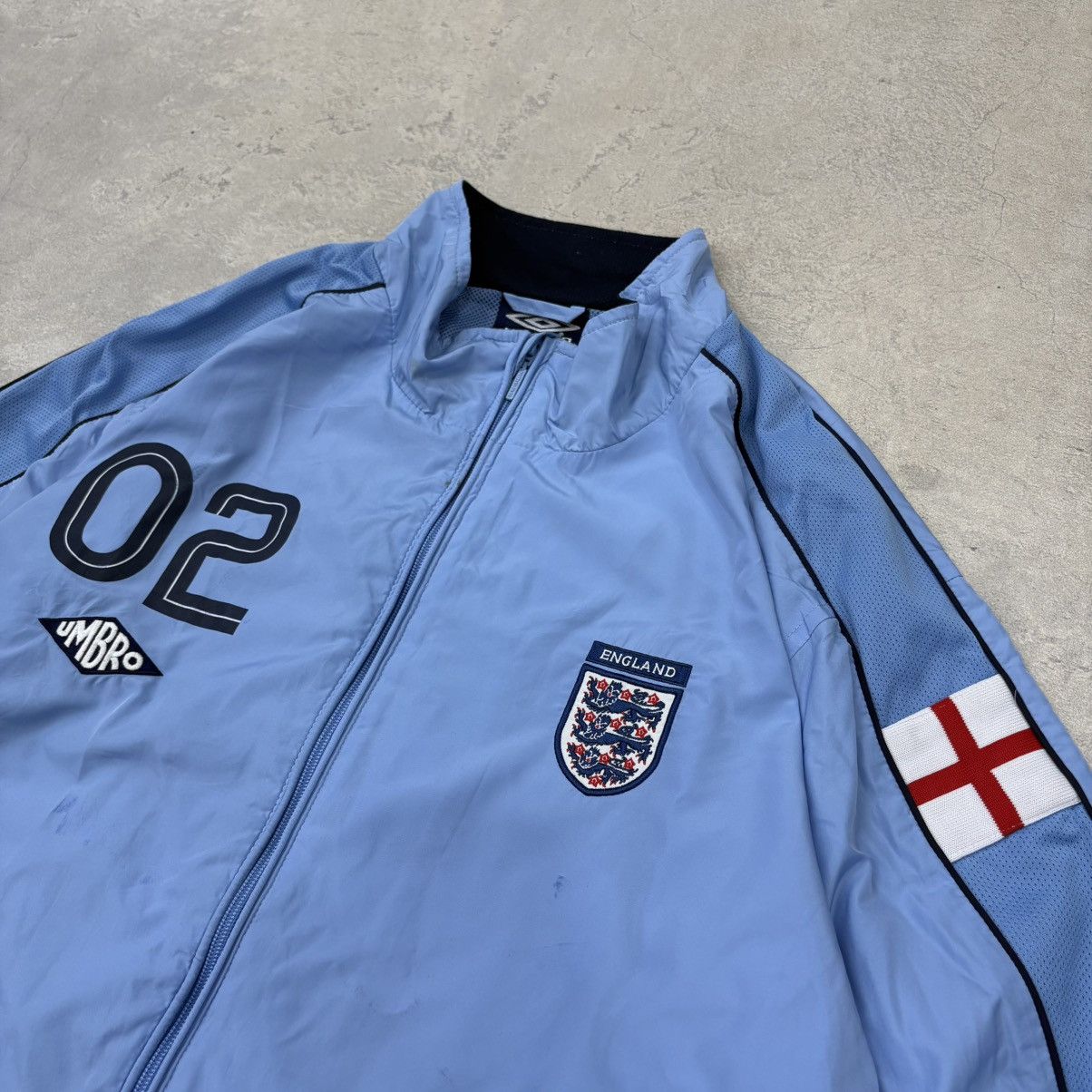 Umbro Vintage Umbro England Track Jacket Size US XL / EU 56 / 4 - 2 Thumbnail