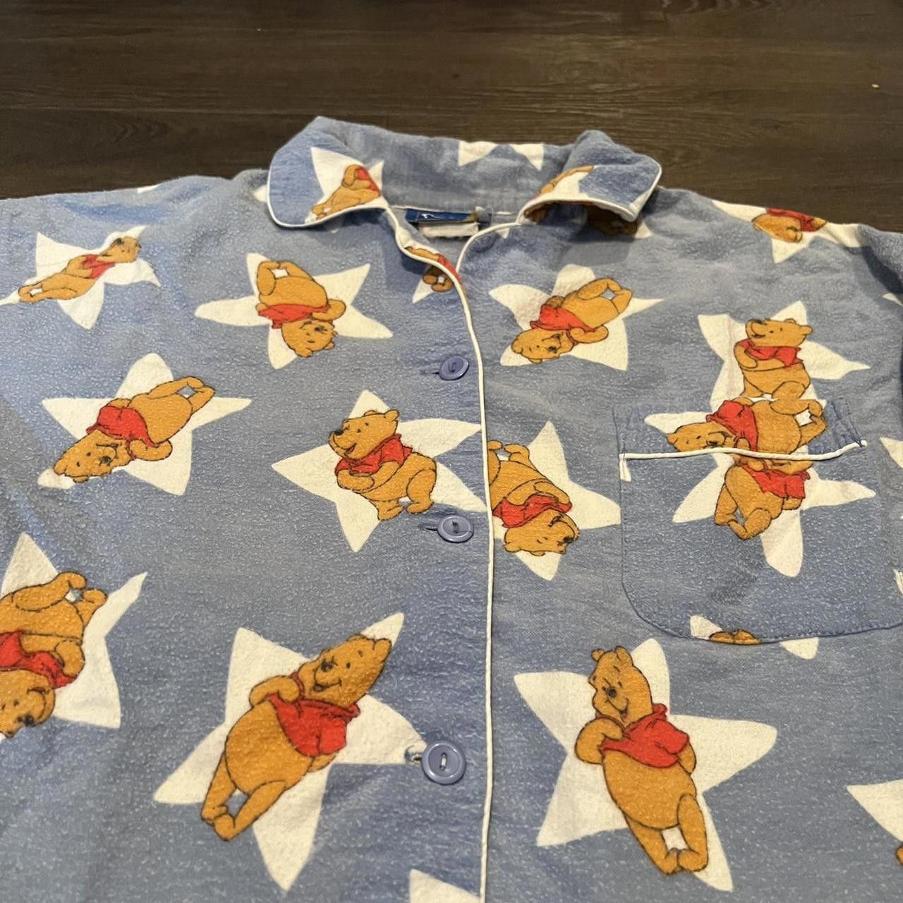 Designer Vintage Winnie The Pooh Button Up Shirt Size US M / EU 48-50 / 2 - 3 Thumbnail