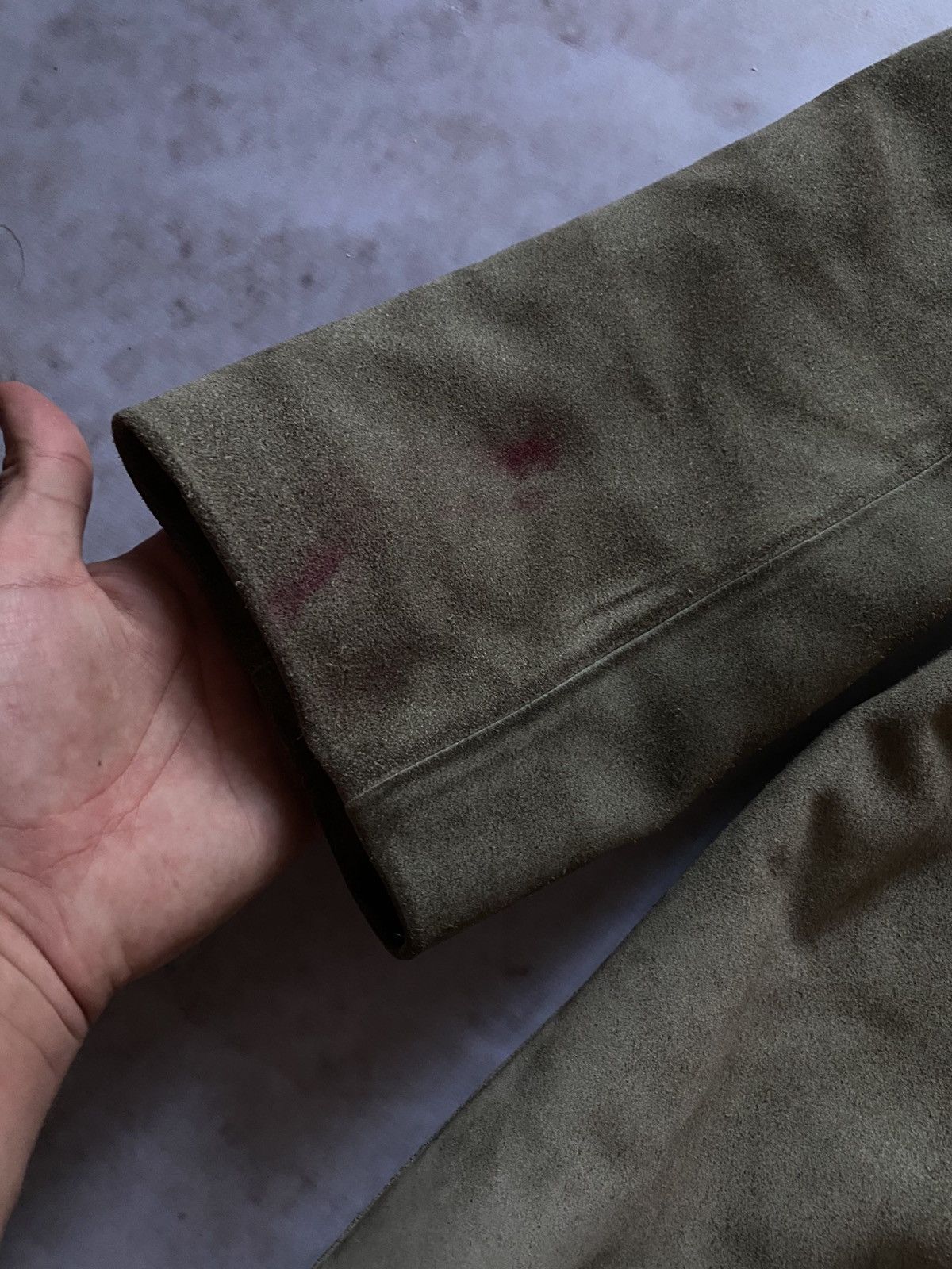 A.P.C. × If Six Was Nine × Japanese Brand A.P.C Dirty Suede Leather Coat Isabel Marant style Size L / US 10 / IT 46 - 5 Thumbnail