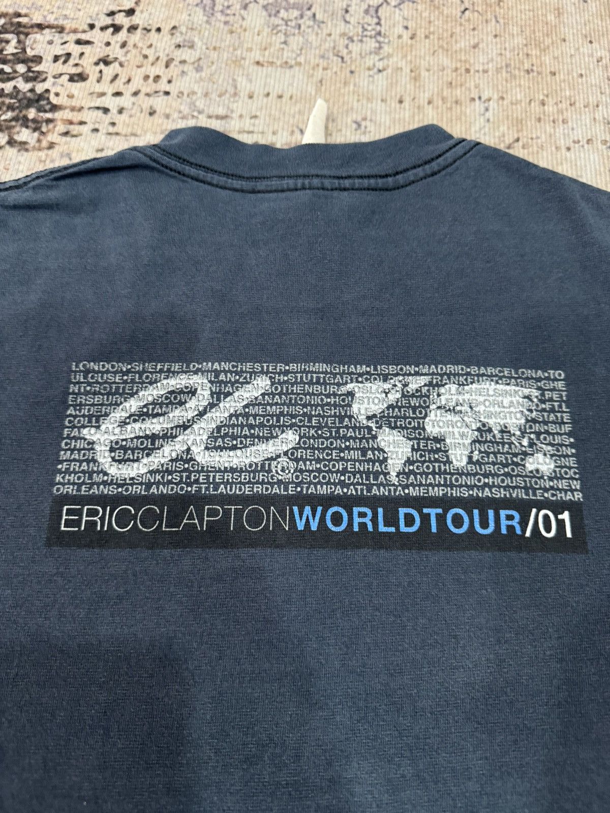 Band Tees assorted tshirt - ERIC CLAPTON 2001 tour tee Size US S / EU 44-46 / 1 - 9 Thumbnail
