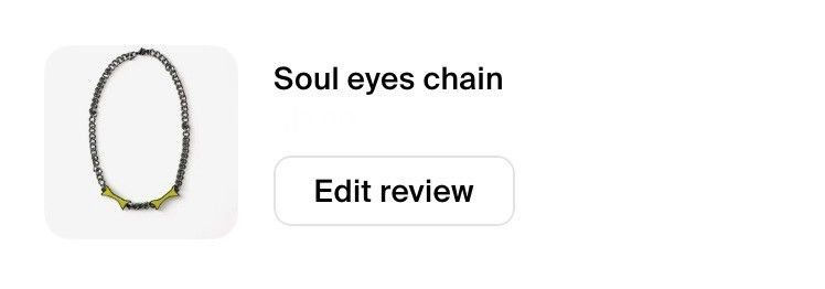 Japanese Brand × Vintage vees clothing soul king eyes bleach anime chain Size ONE SIZE - 3 Thumbnail