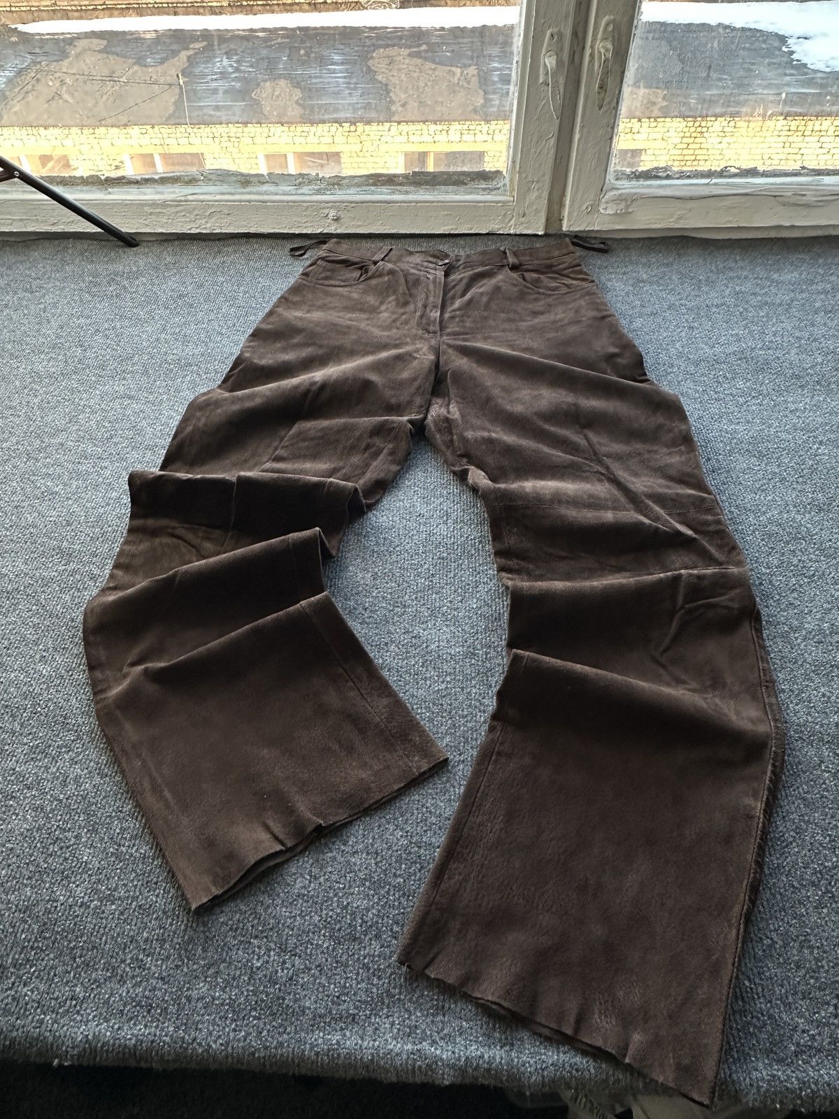 Other IXS 🚨GRAIL MEN LEATHER PANTS Y2K WESTERN MOTORCYCLE Size US 30 / EU 46 - 1 Thumbnail