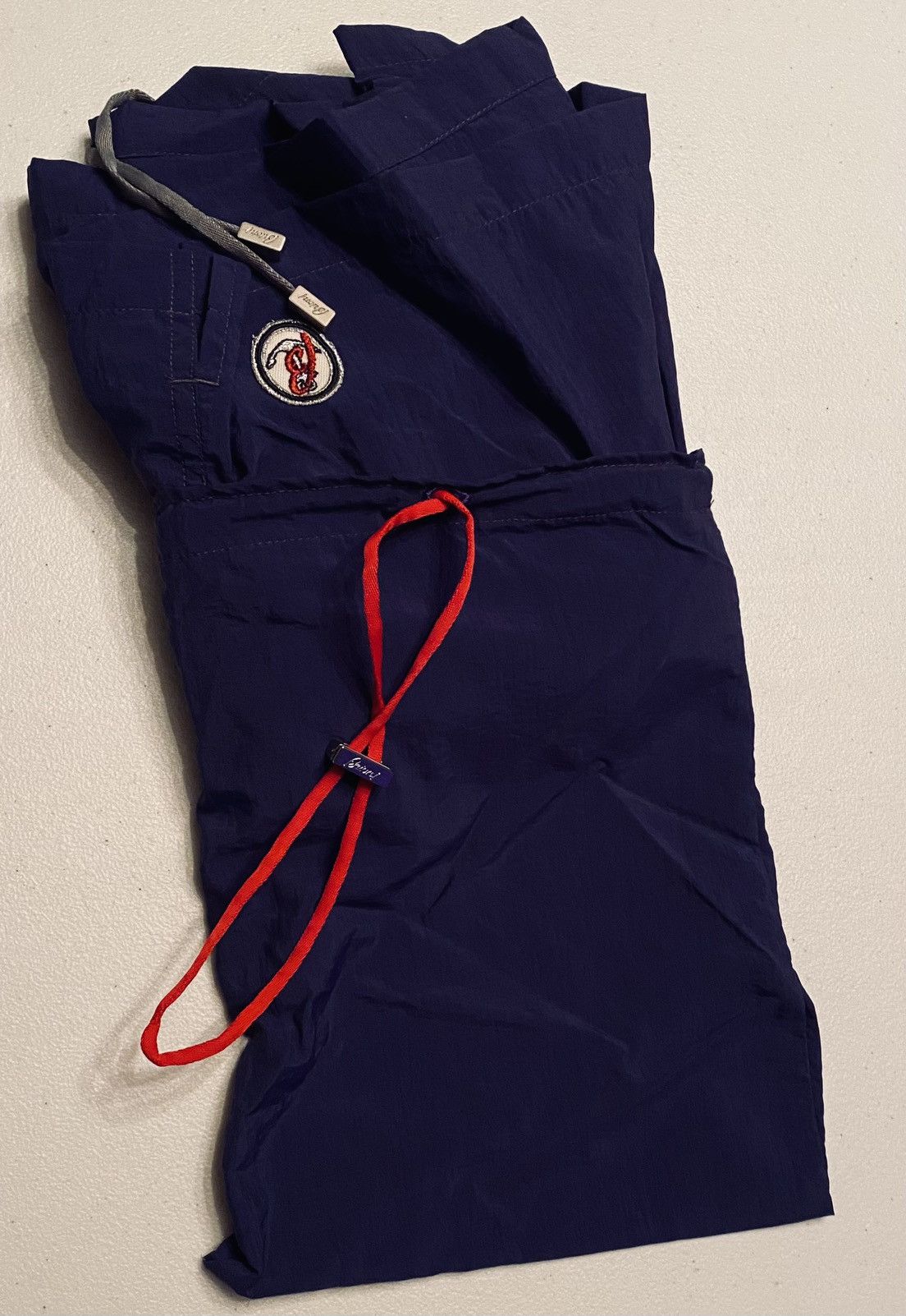 Brioni Brioni 🇮🇹 Sailing Blueberry Logo SeaMaster Resort Short NWT Size US 38 / EU 54 - 5 Thumbnail