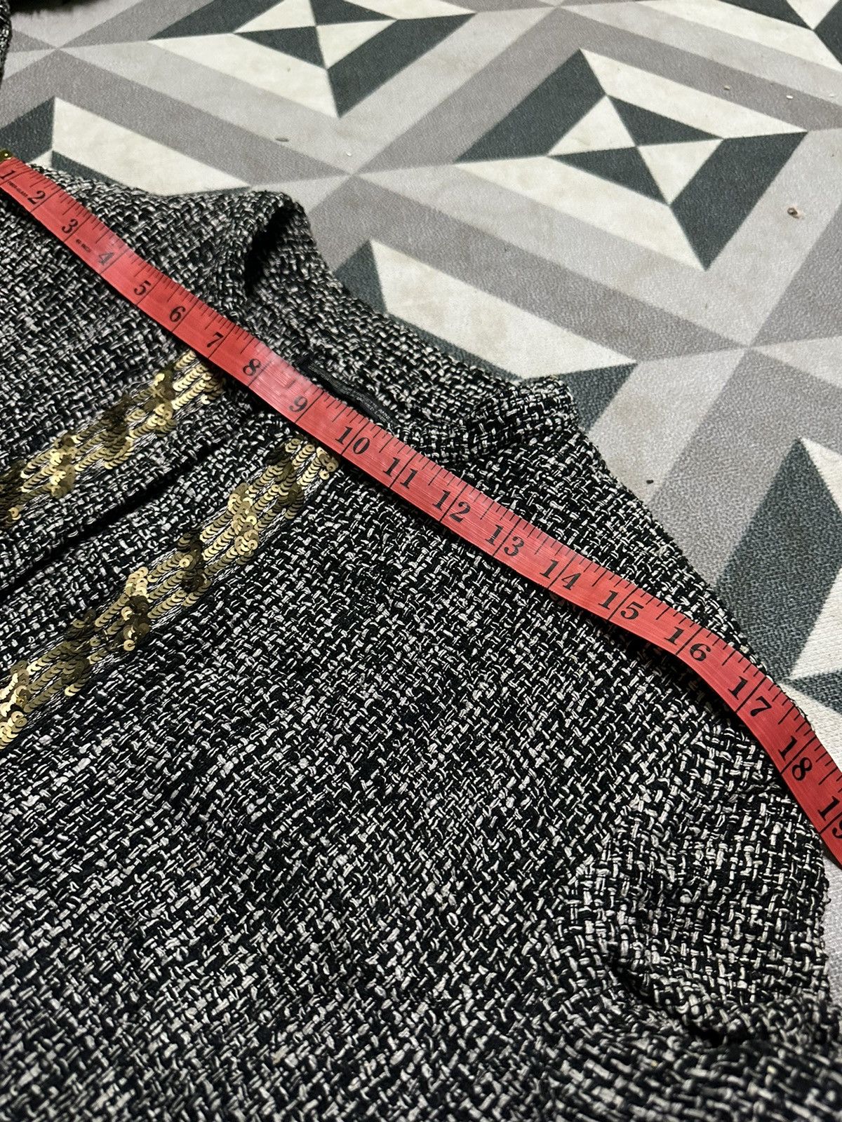 Yohji Yamamoto 🔥ARCHIVED🔥ss1997 Yohji Yamamoto signature silk tweed jacket Size S / US 4 / IT 40 - 18 Thumbnail