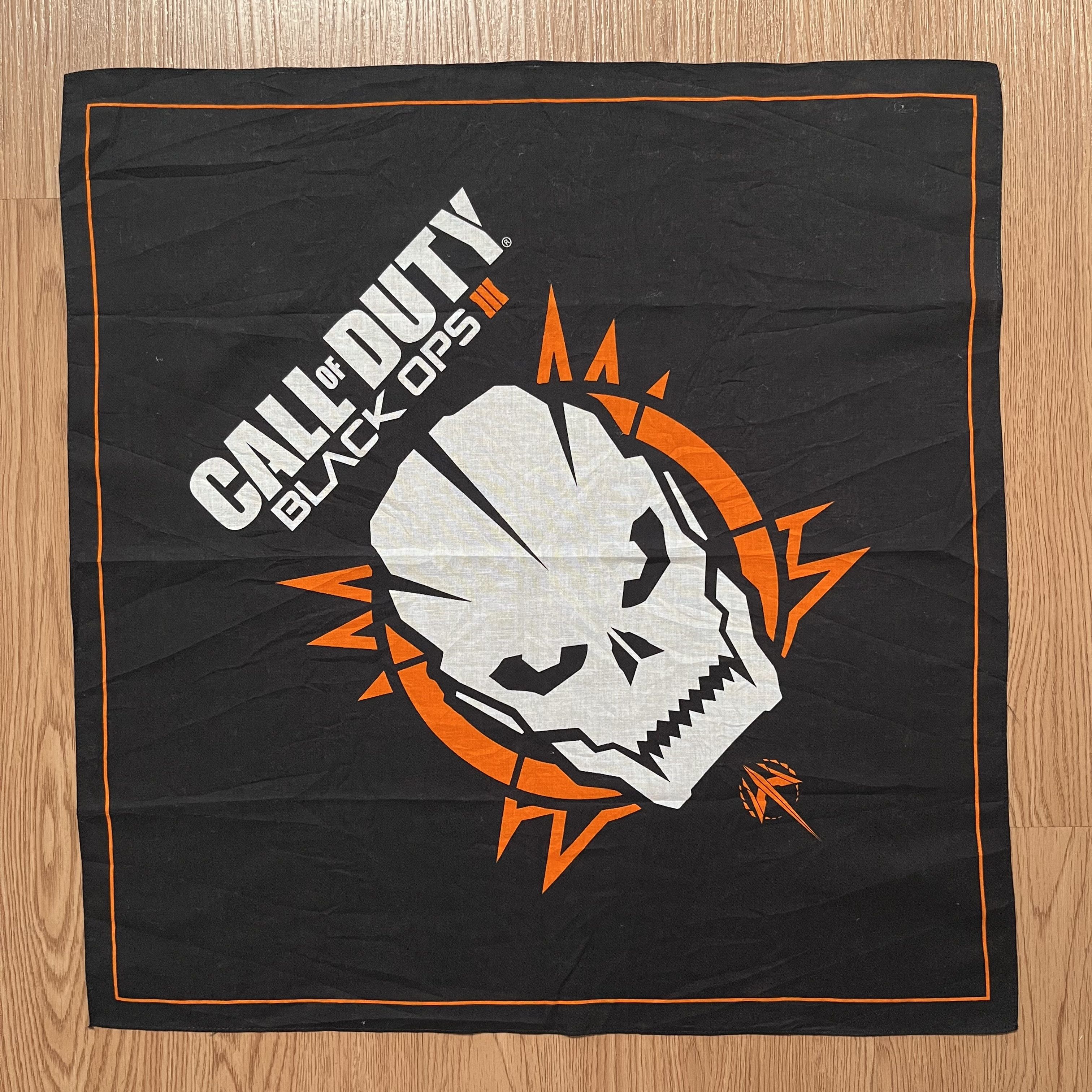 Vintage Call Of Duty Black ops 3 Handkerchief Size ONE SIZE - 1 Thumbnail