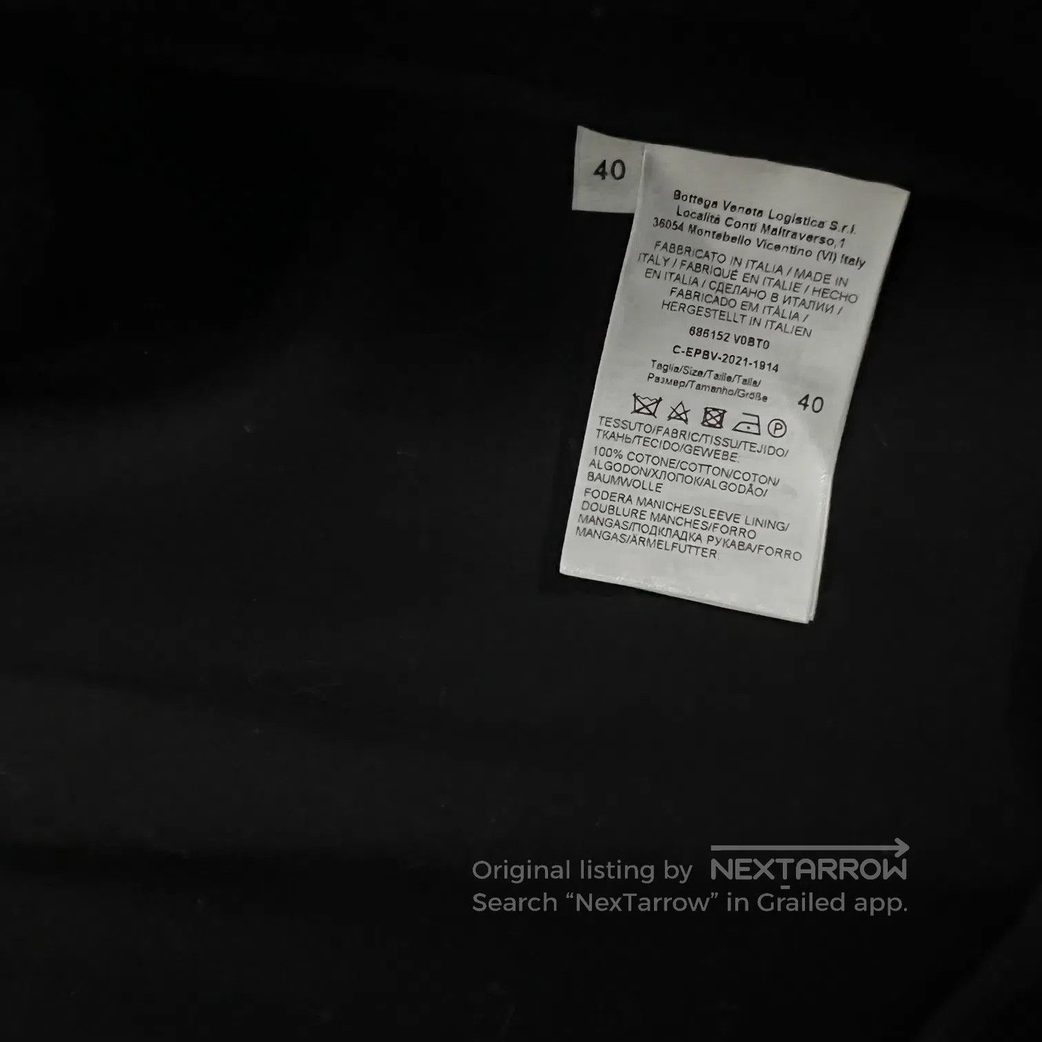 Bottega Veneta Bottega Veneta Inverted triangle silhouette suit jacket| Size L / US 10 / IT 46 - 8 Thumbnail